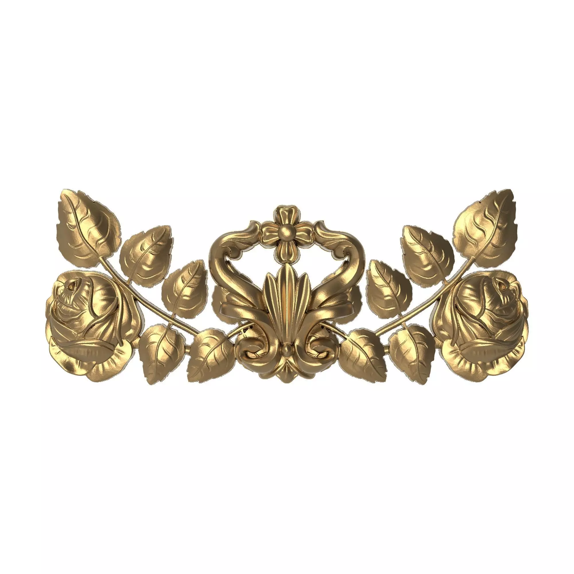 decorative pattern ready for 3D printing 3D model_0