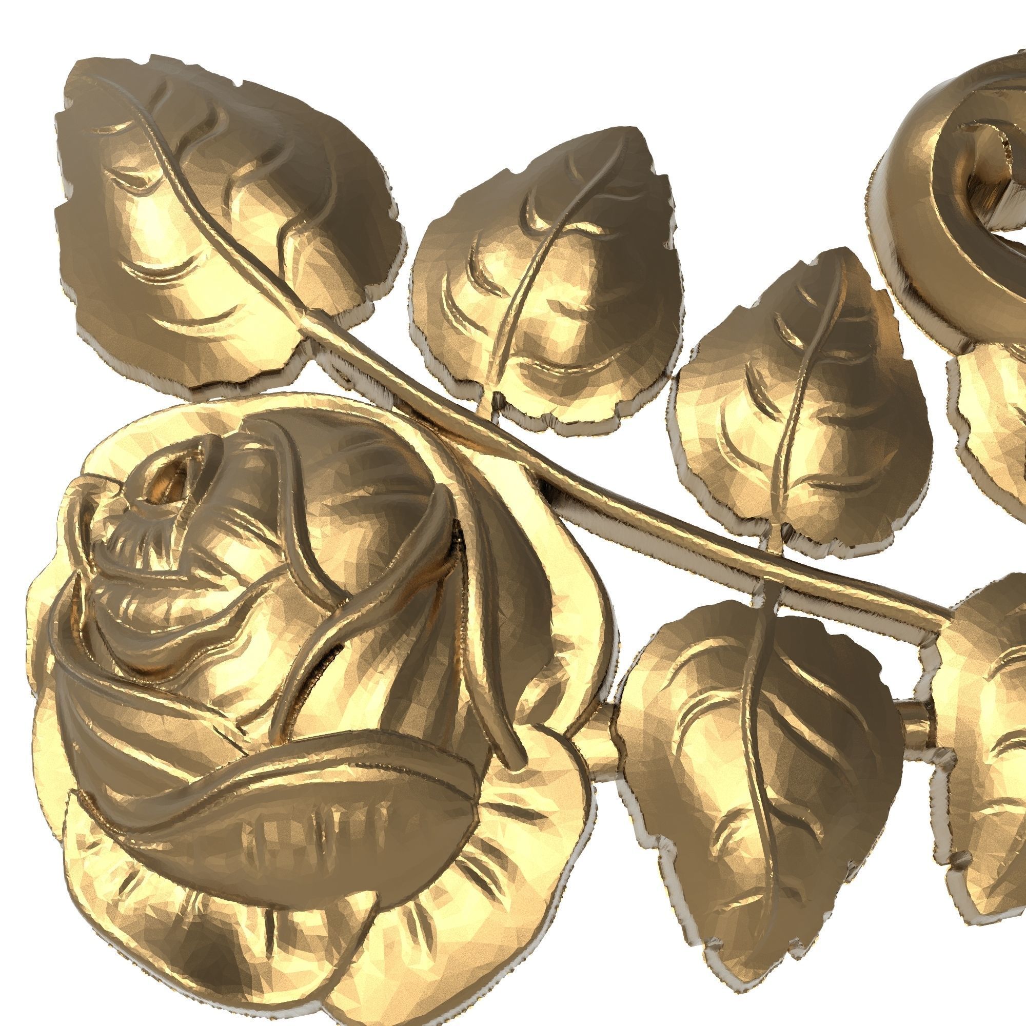 decorative pattern ready for 3D printing 3D model_7