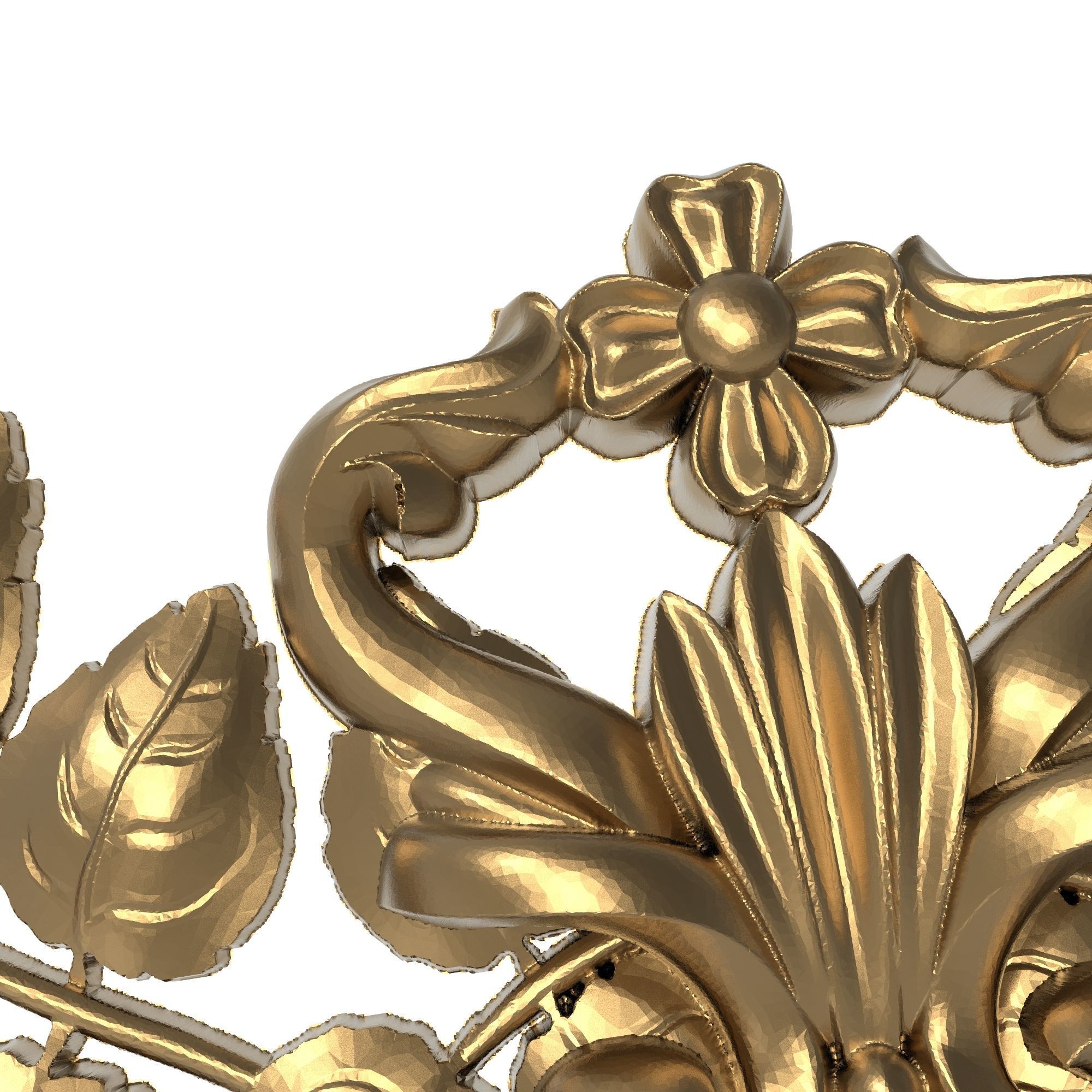 decorative pattern ready for 3D printing 3D model_8