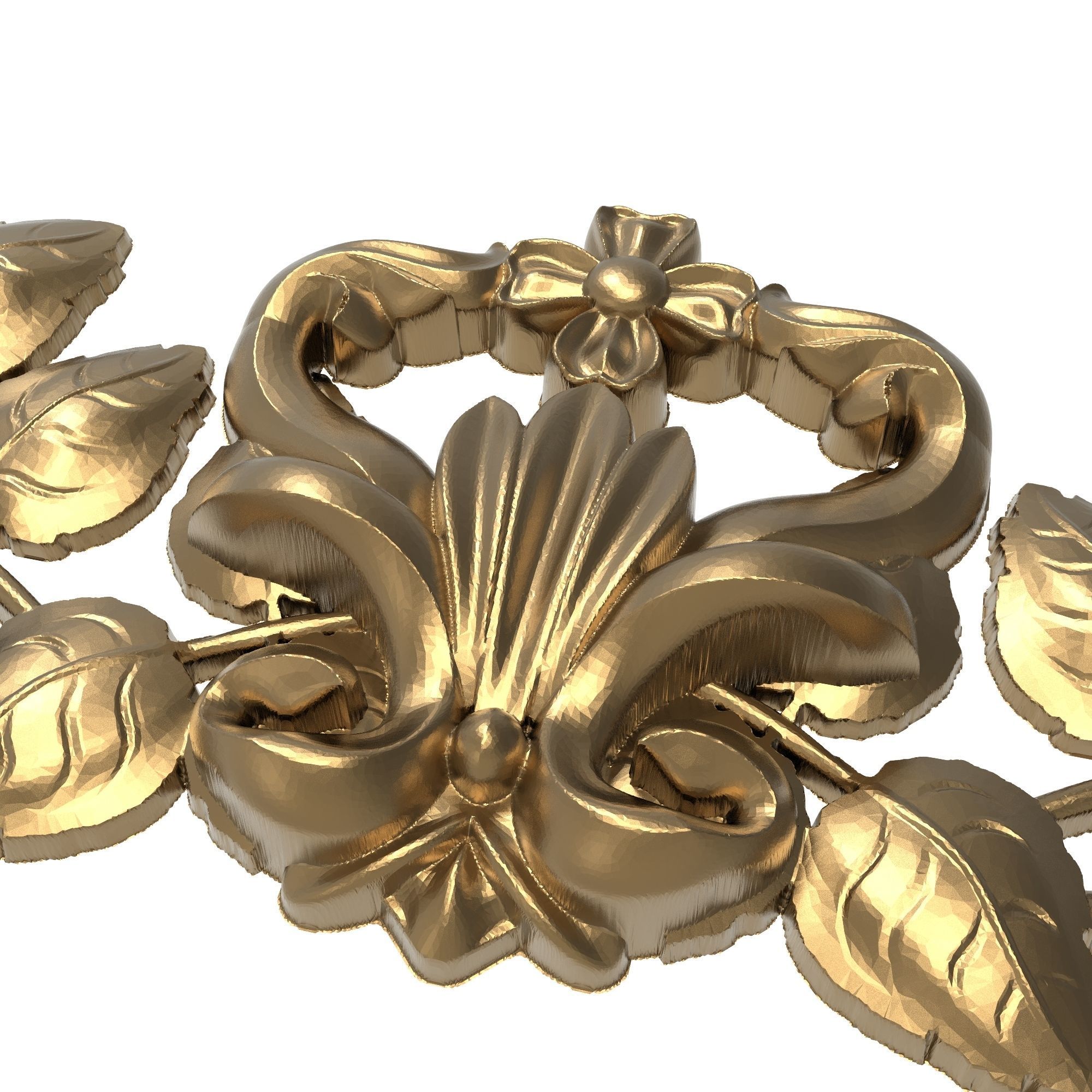 decorative pattern ready for 3D printing 3D model_2