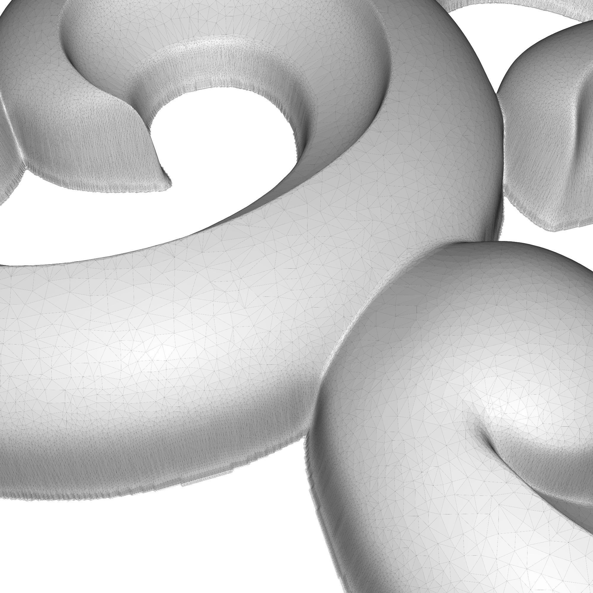 decorative pattern ready for 3D printing 3D model_10