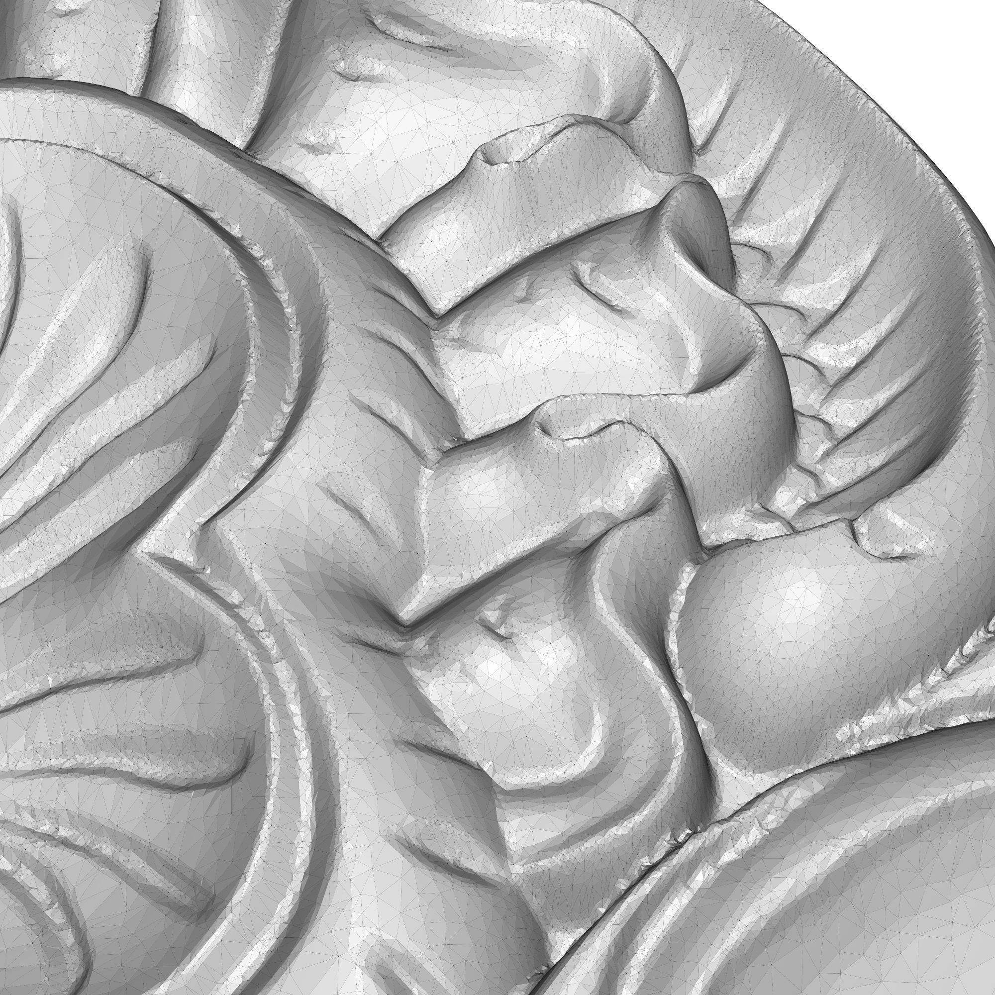 decorative pattern ready for 3D printing 3D model_7