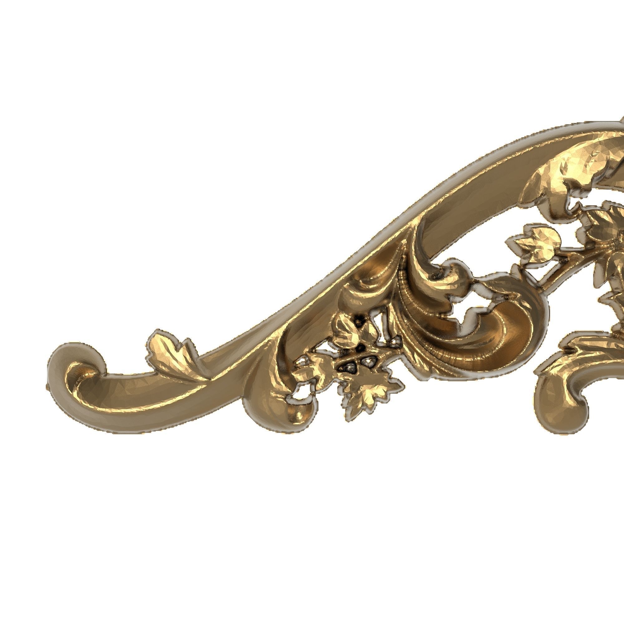 decorative pattern ready for 3D printing 3D model_2