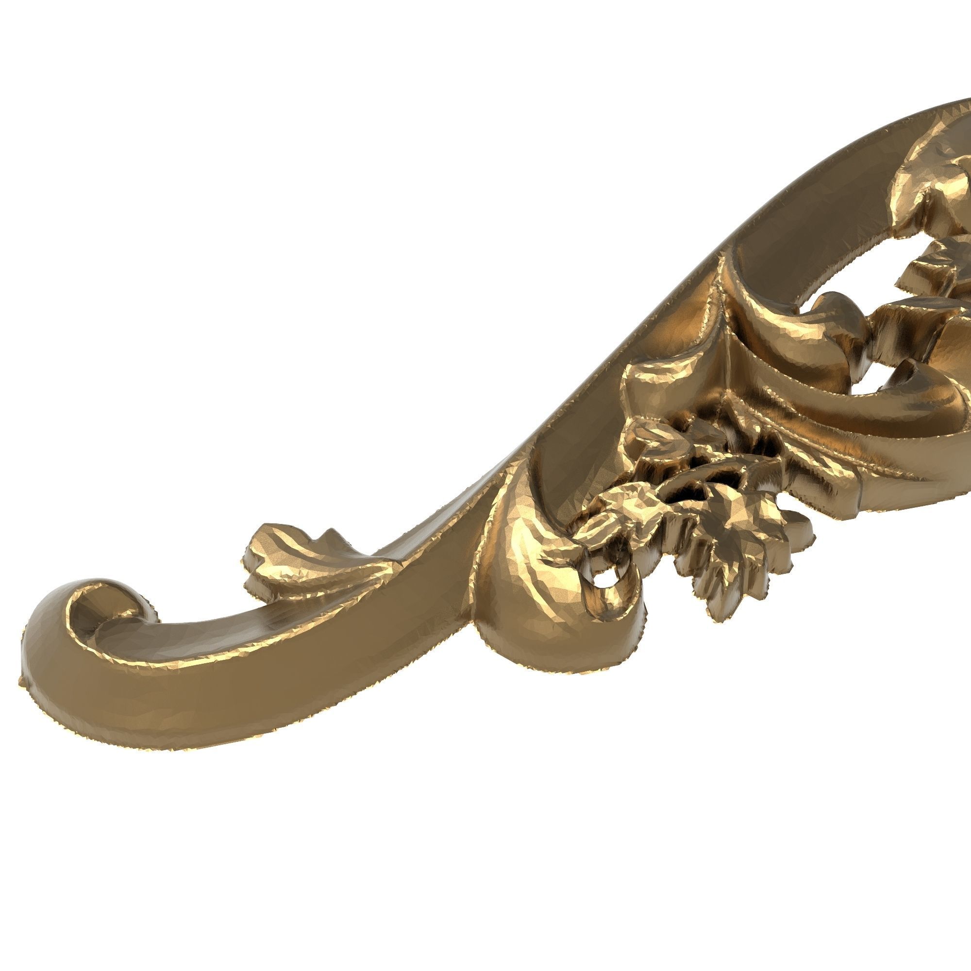 decorative pattern ready for 3D printing 3D model_3