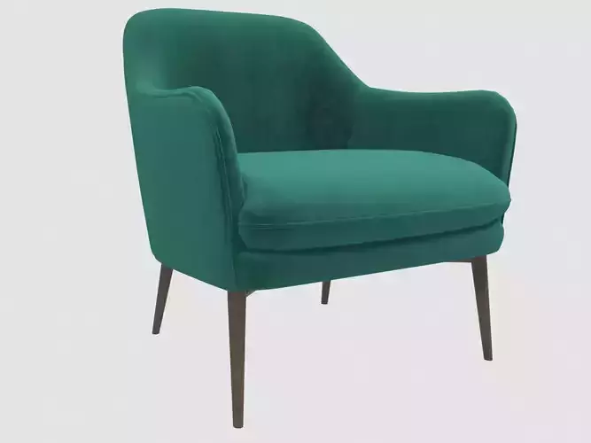 Charmy Armchair velvet green Pols Potten