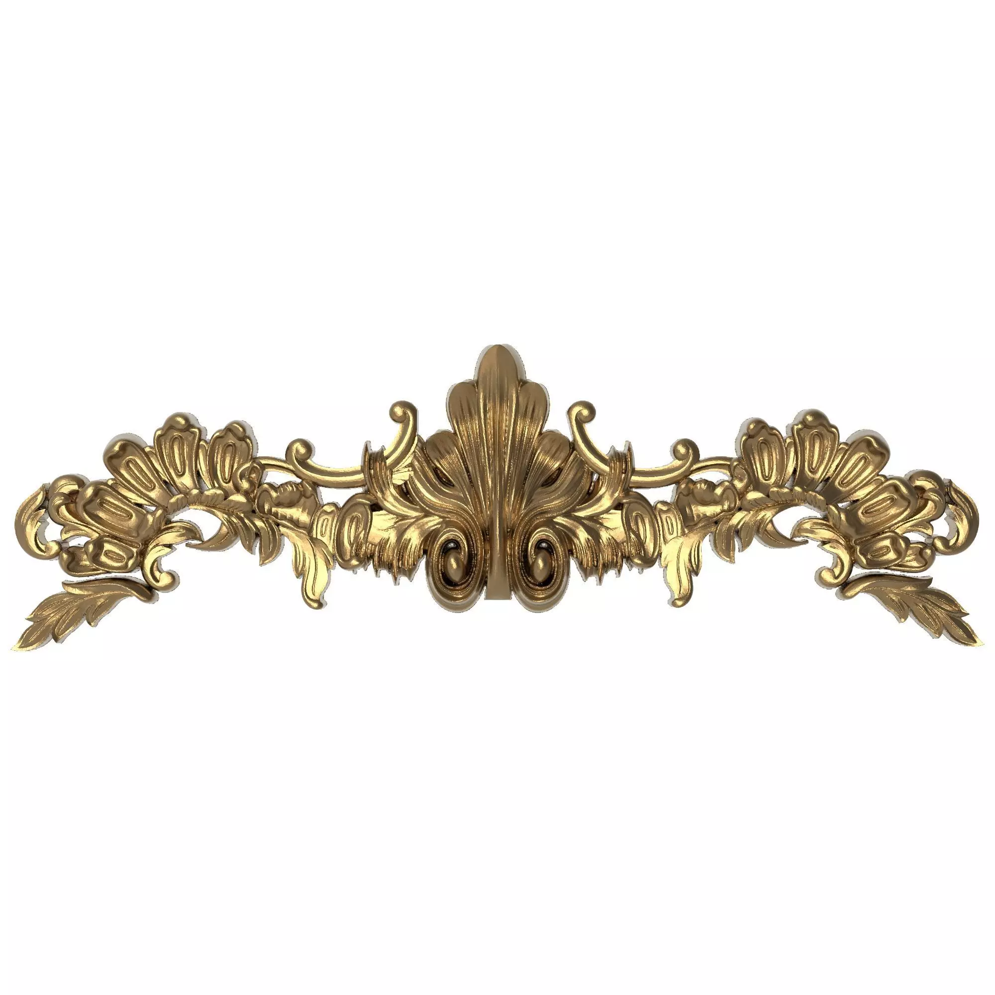 decorative pattern ready for 3D printing 3D model_0