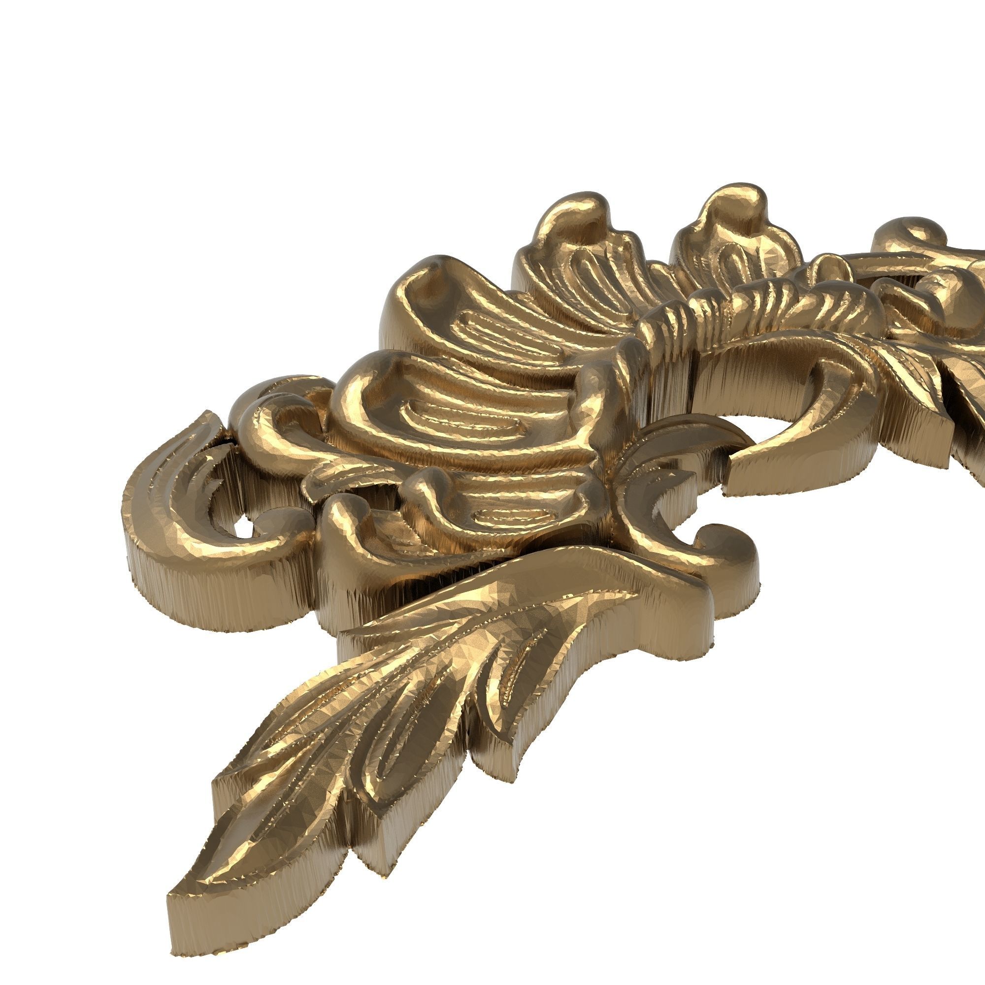 decorative pattern ready for 3D printing 3D model_3