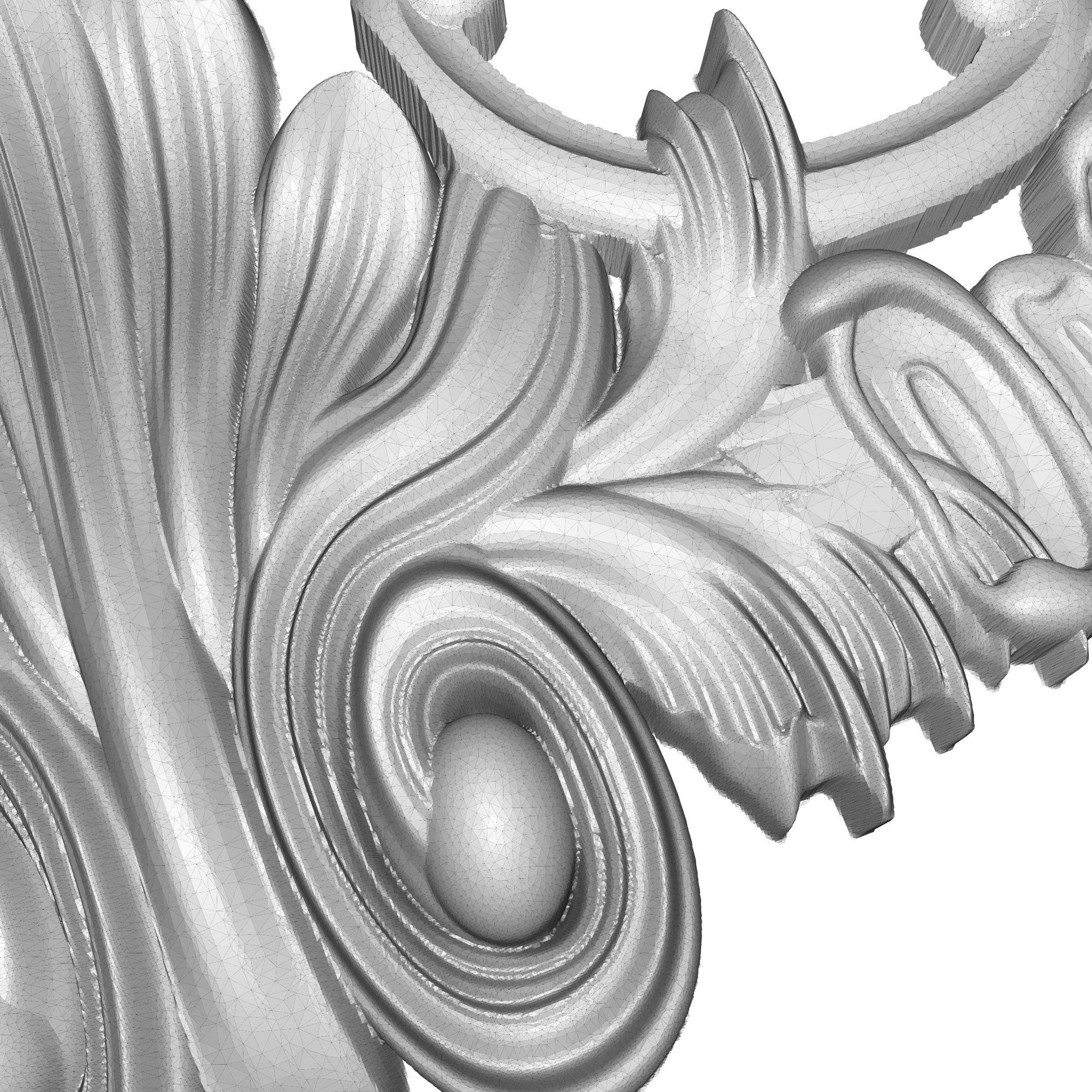 decorative pattern ready for 3D printing 3D model_8