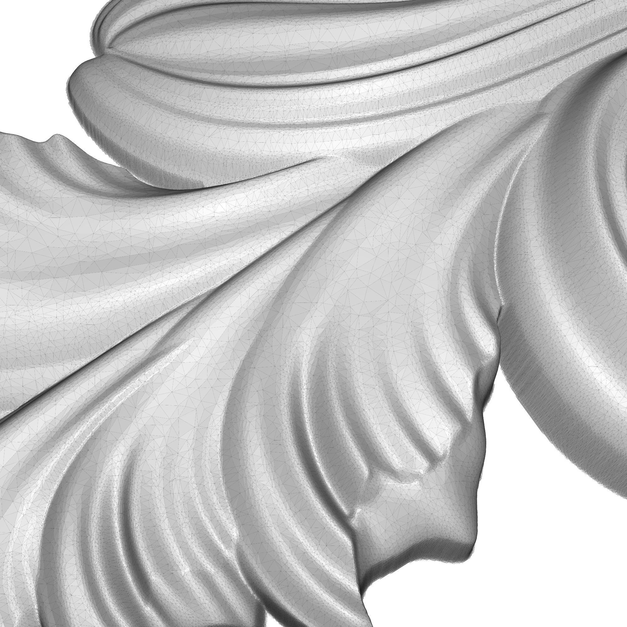 decorative pattern ready for 3D printing 3D model_8