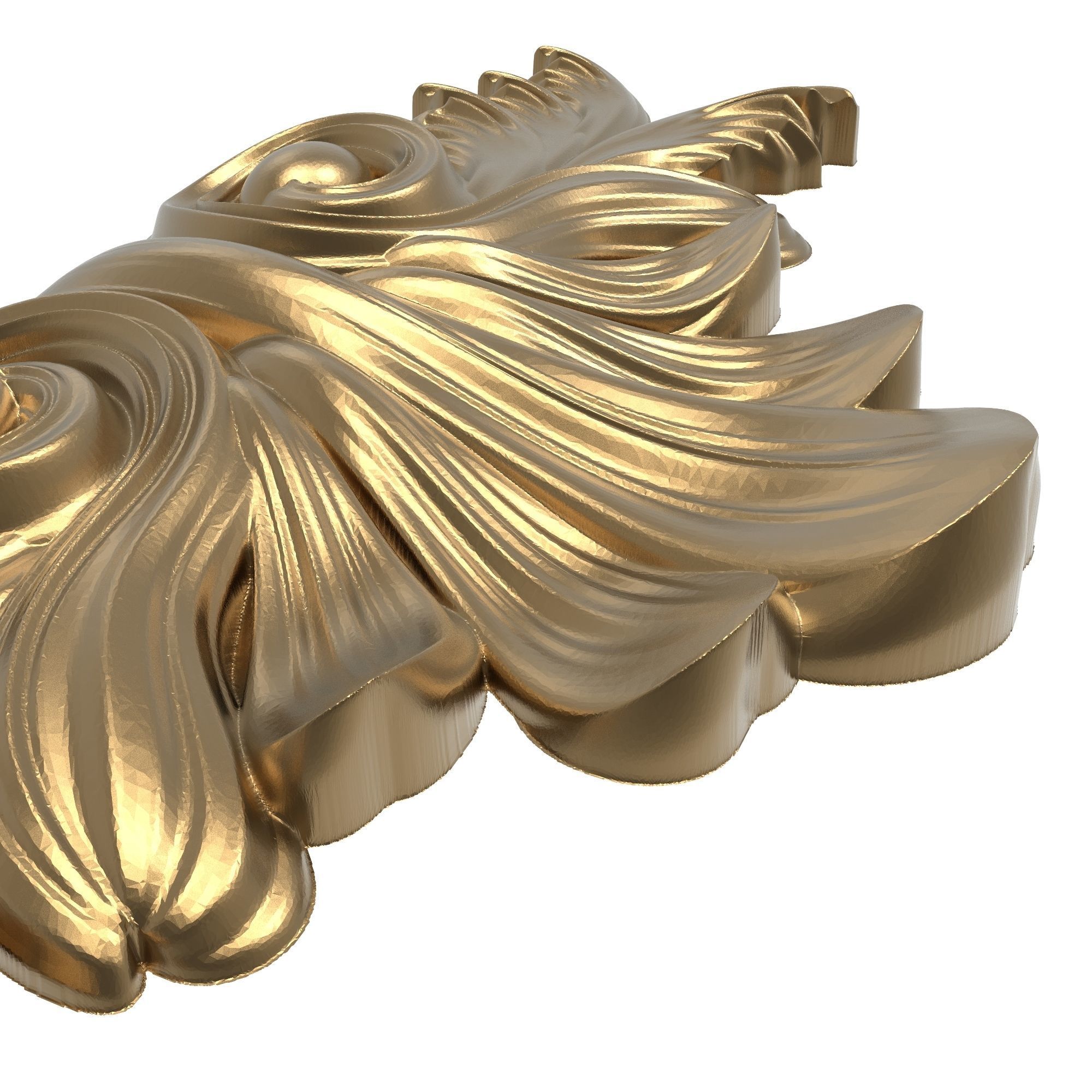 decorative pattern ready for 3D printing 3D model_3