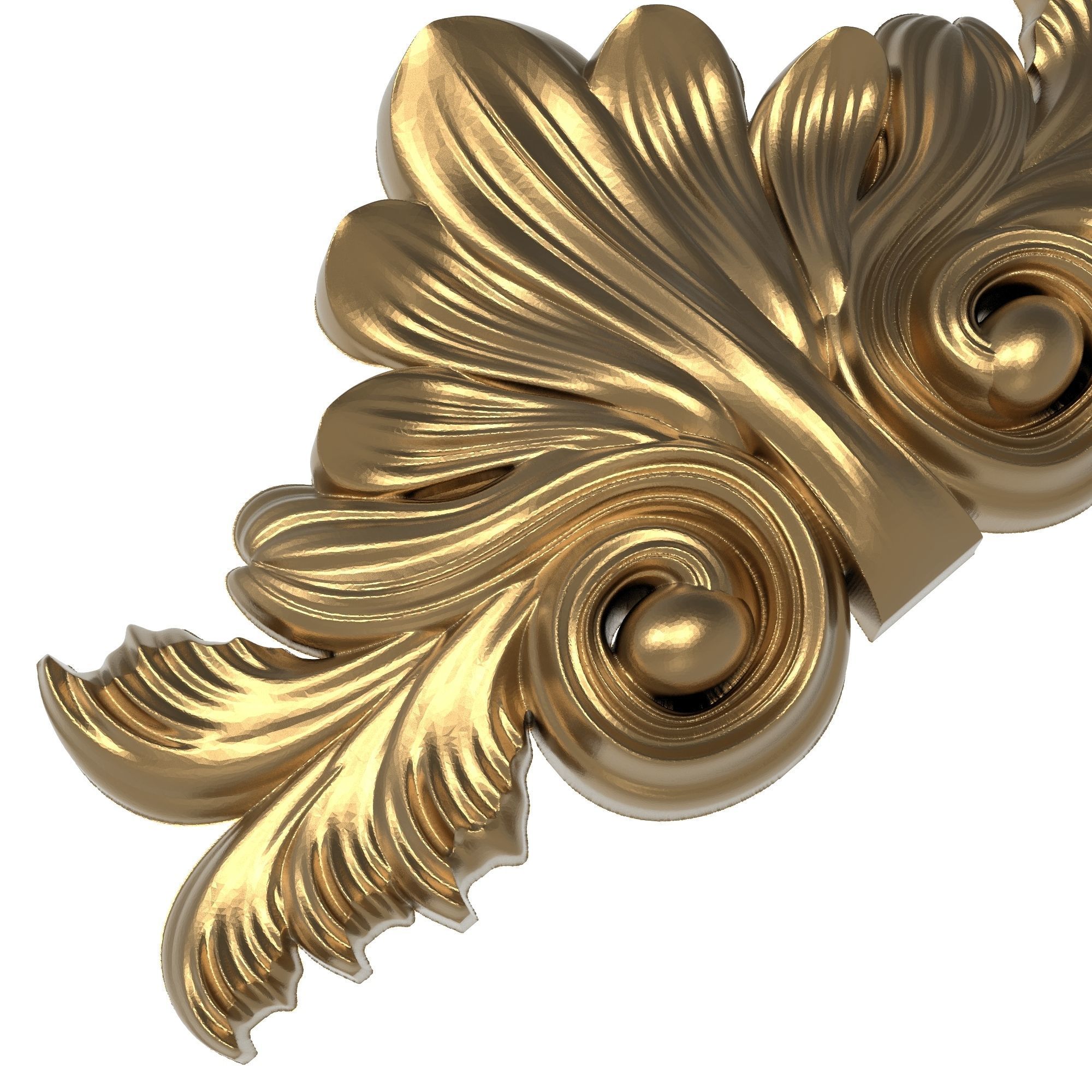 decorative pattern ready for 3D printing 3D model_5