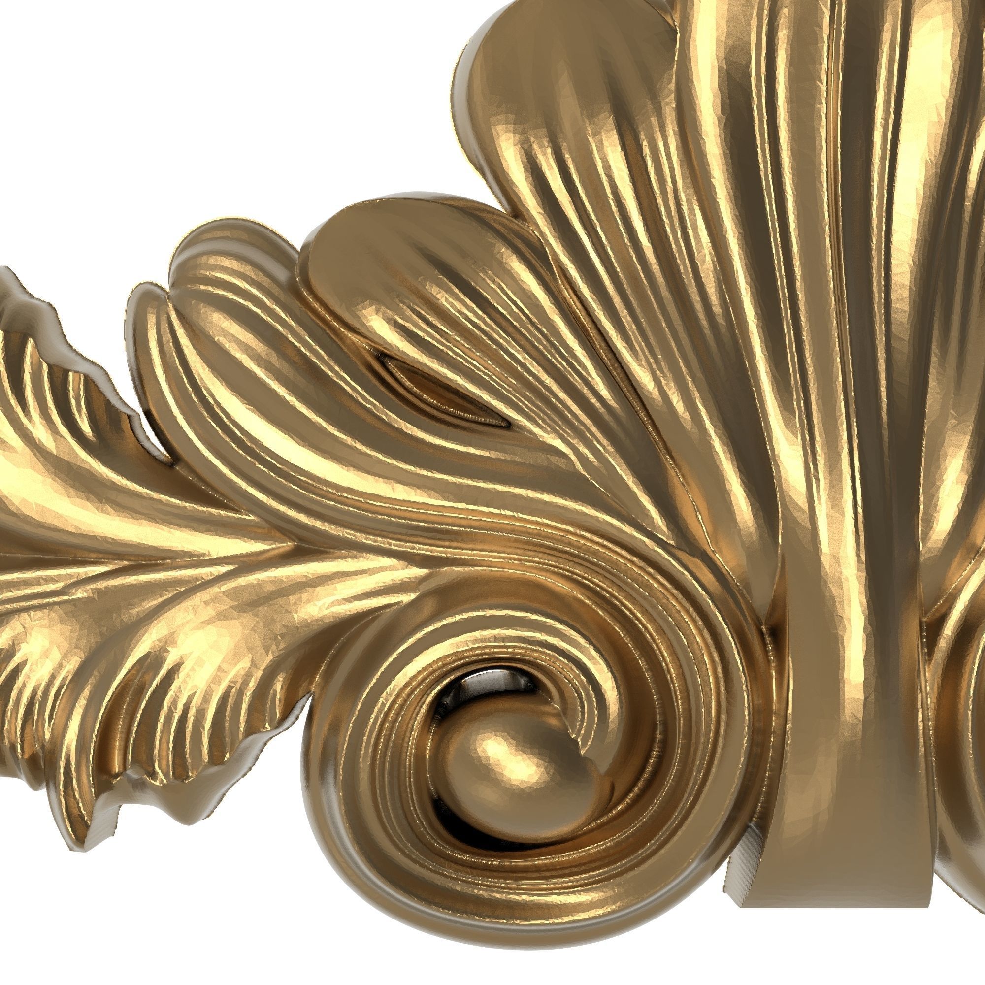 decorative pattern ready for 3D printing 3D model_1