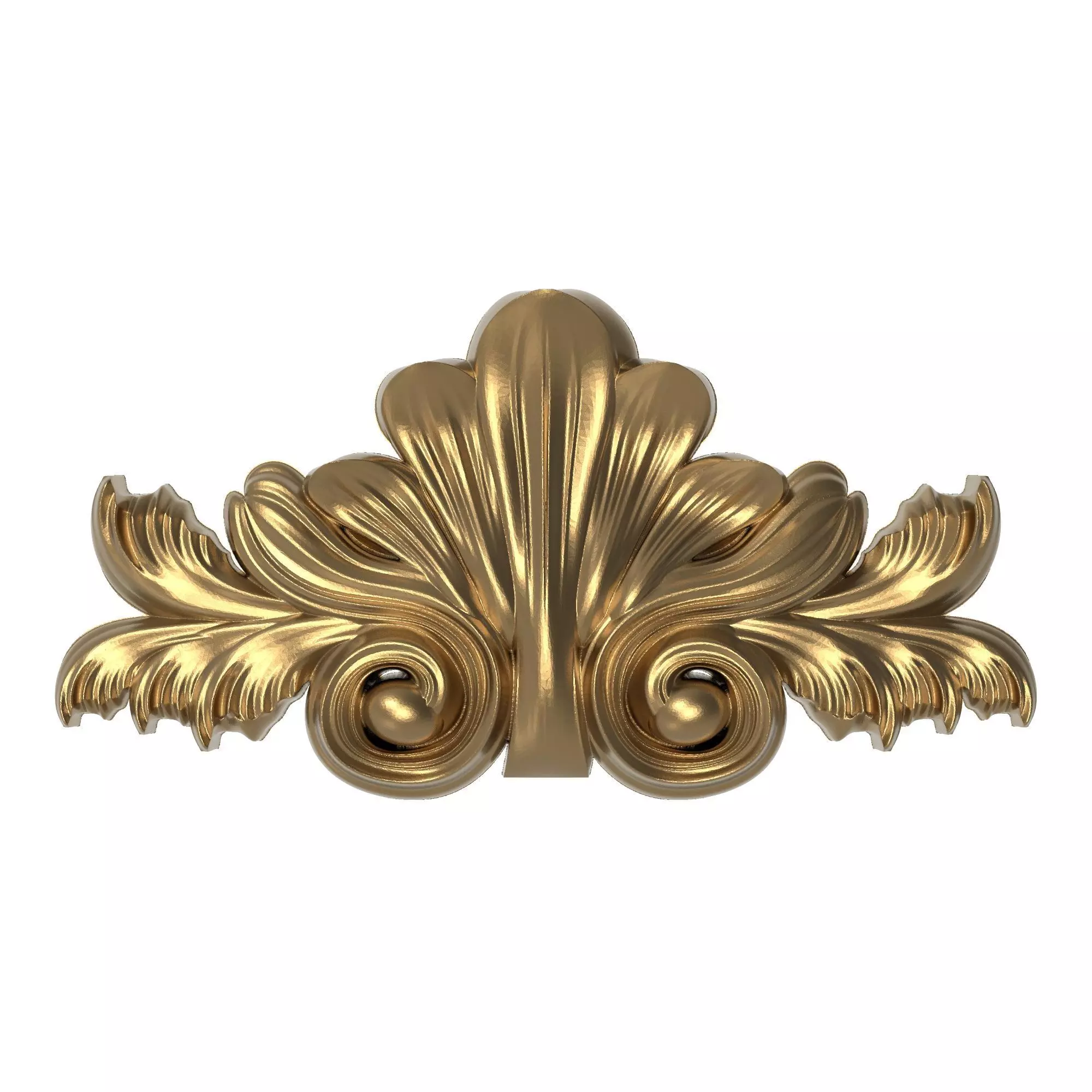 decorative pattern ready for 3D printing 3D model_0