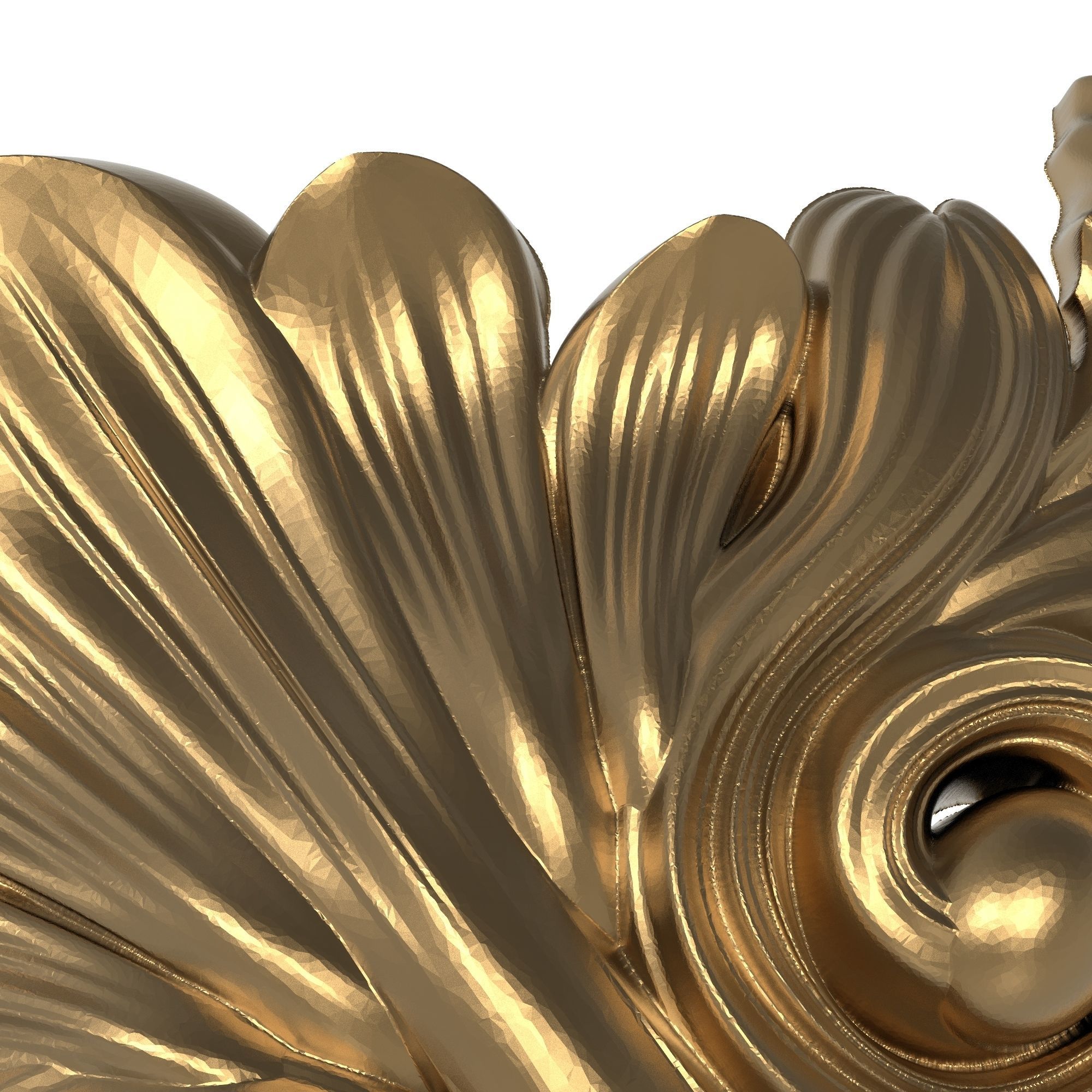 decorative pattern ready for 3D printing 3D model_6