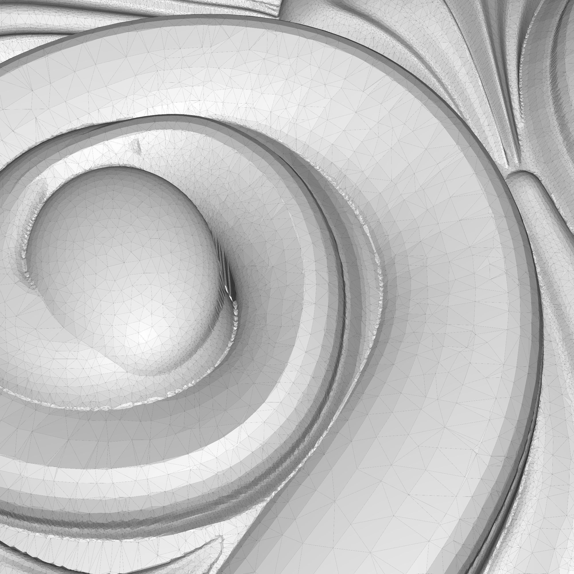 decorative pattern ready for 3D printing 3D model_6