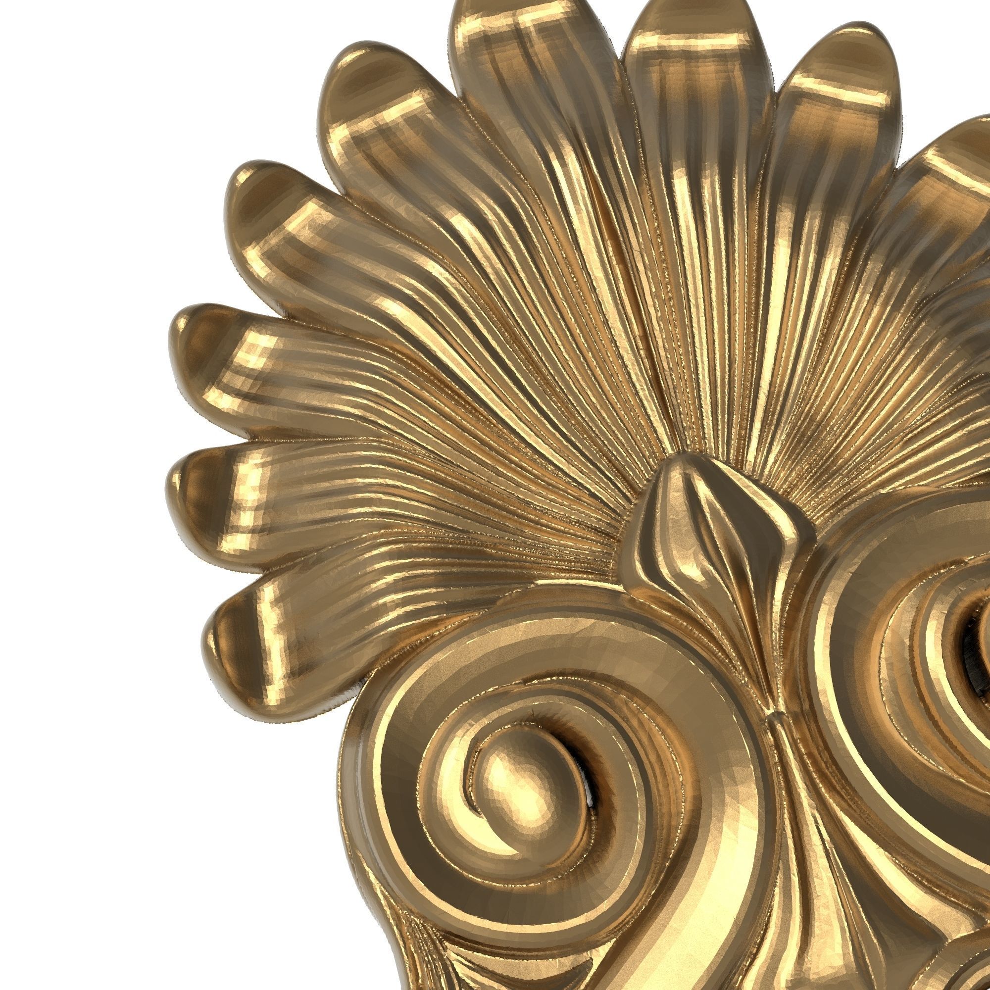 decorative pattern ready for 3D printing 3D model_5