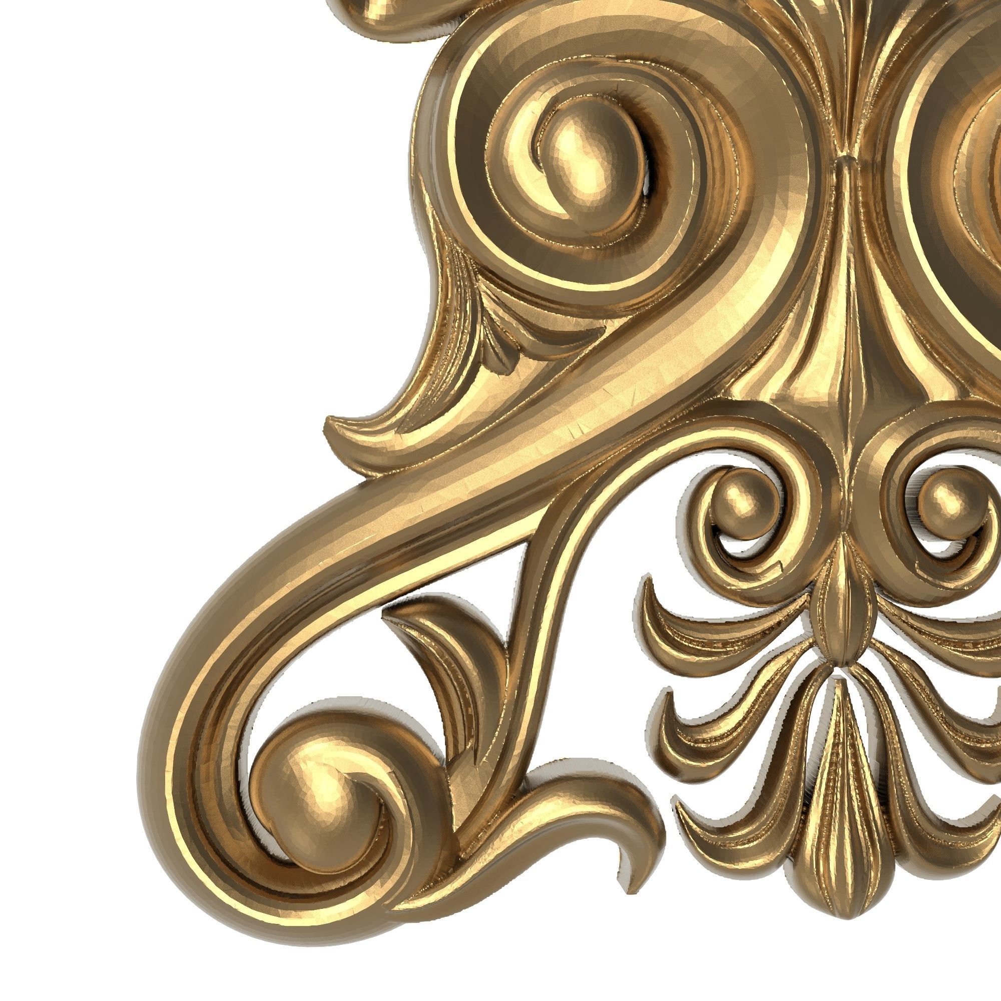 decorative pattern ready for 3D printing 3D model_2