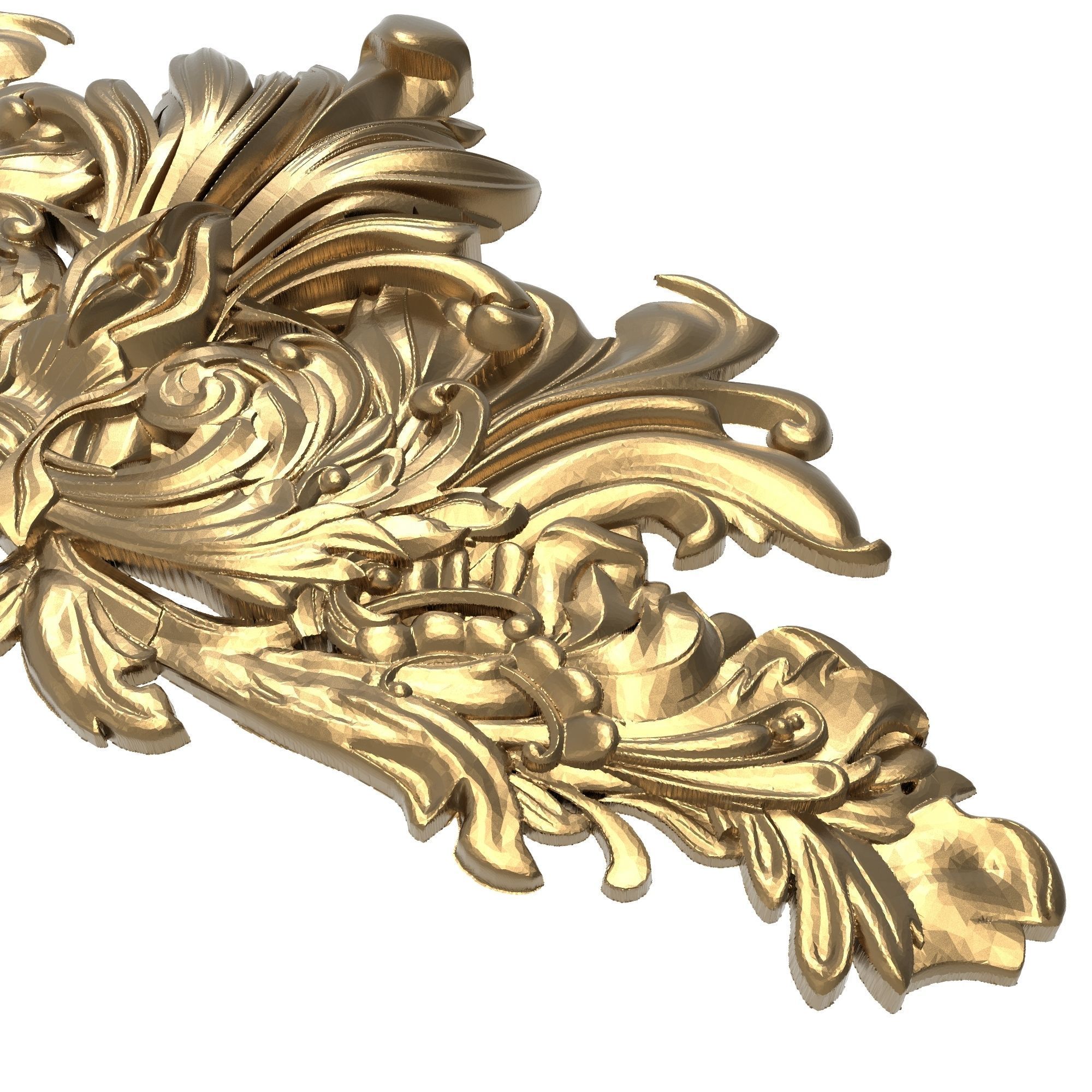 decorative pattern ready for 3D printing 3D model_5