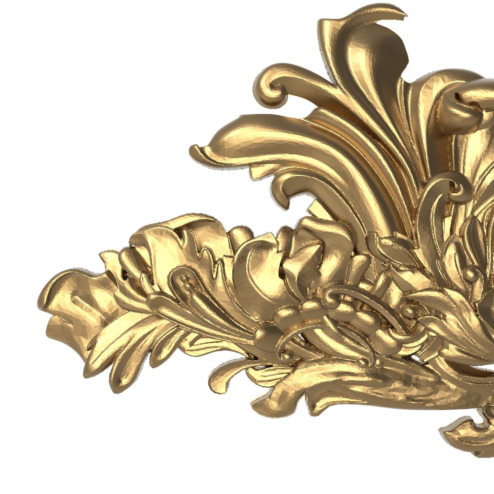 decorative pattern ready for 3D printing 3D model_2