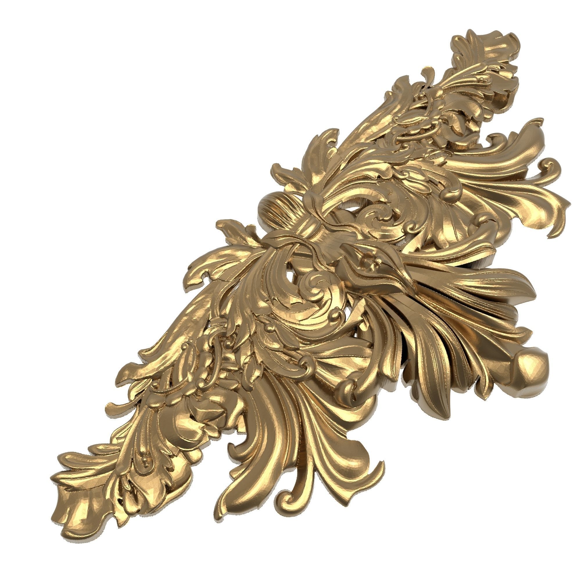 decorative pattern ready for 3D printing 3D model_6