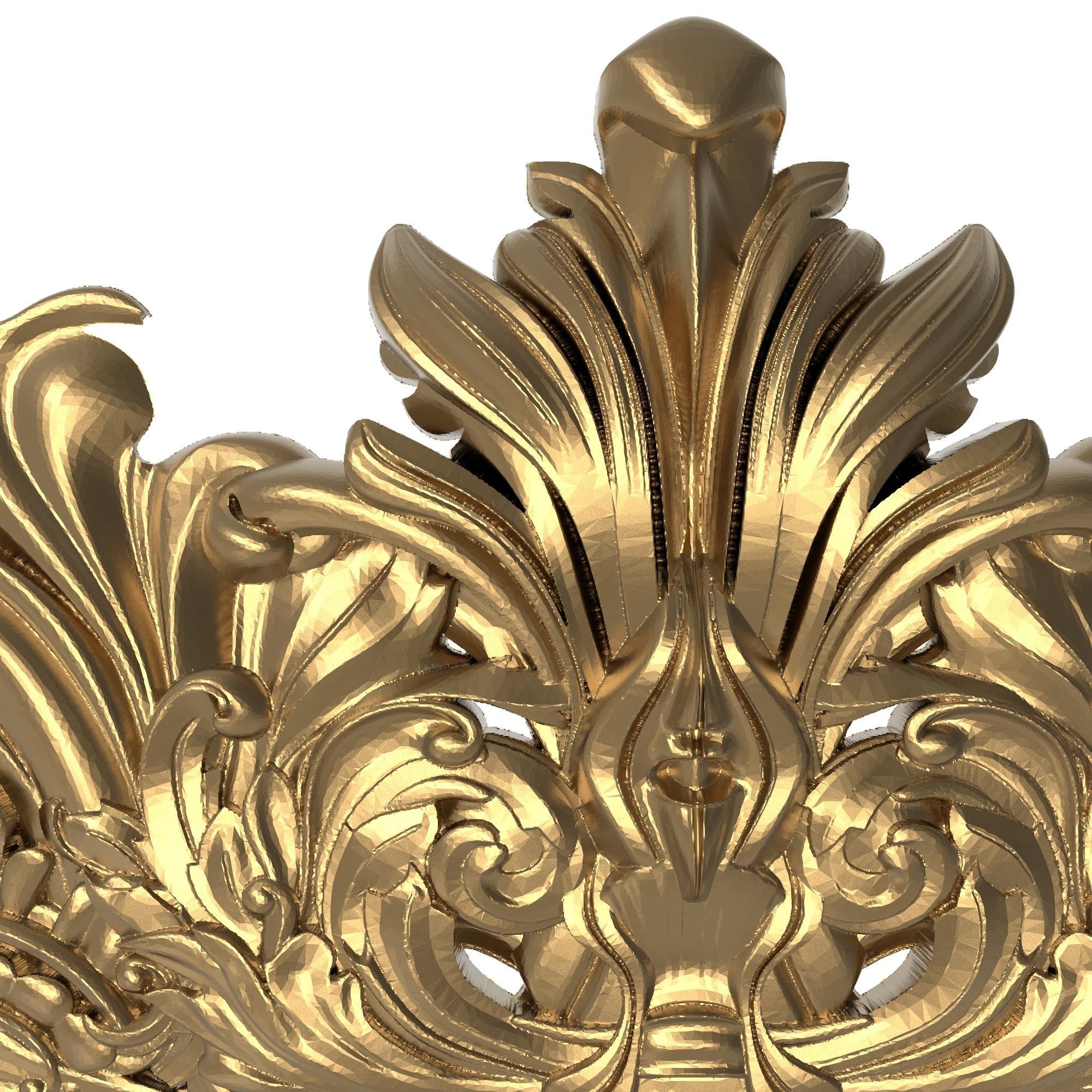 decorative pattern ready for 3D printing 3D model_1