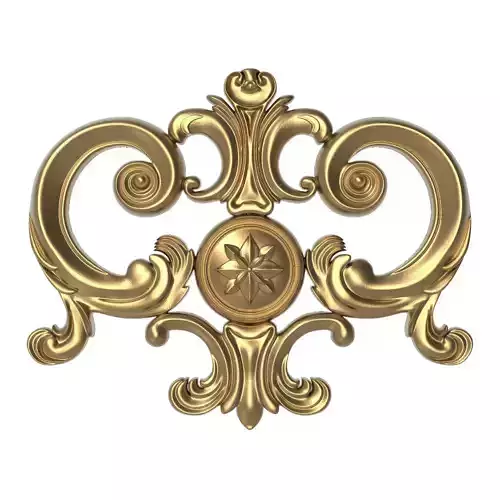  decorative pattern ready for 3D printing