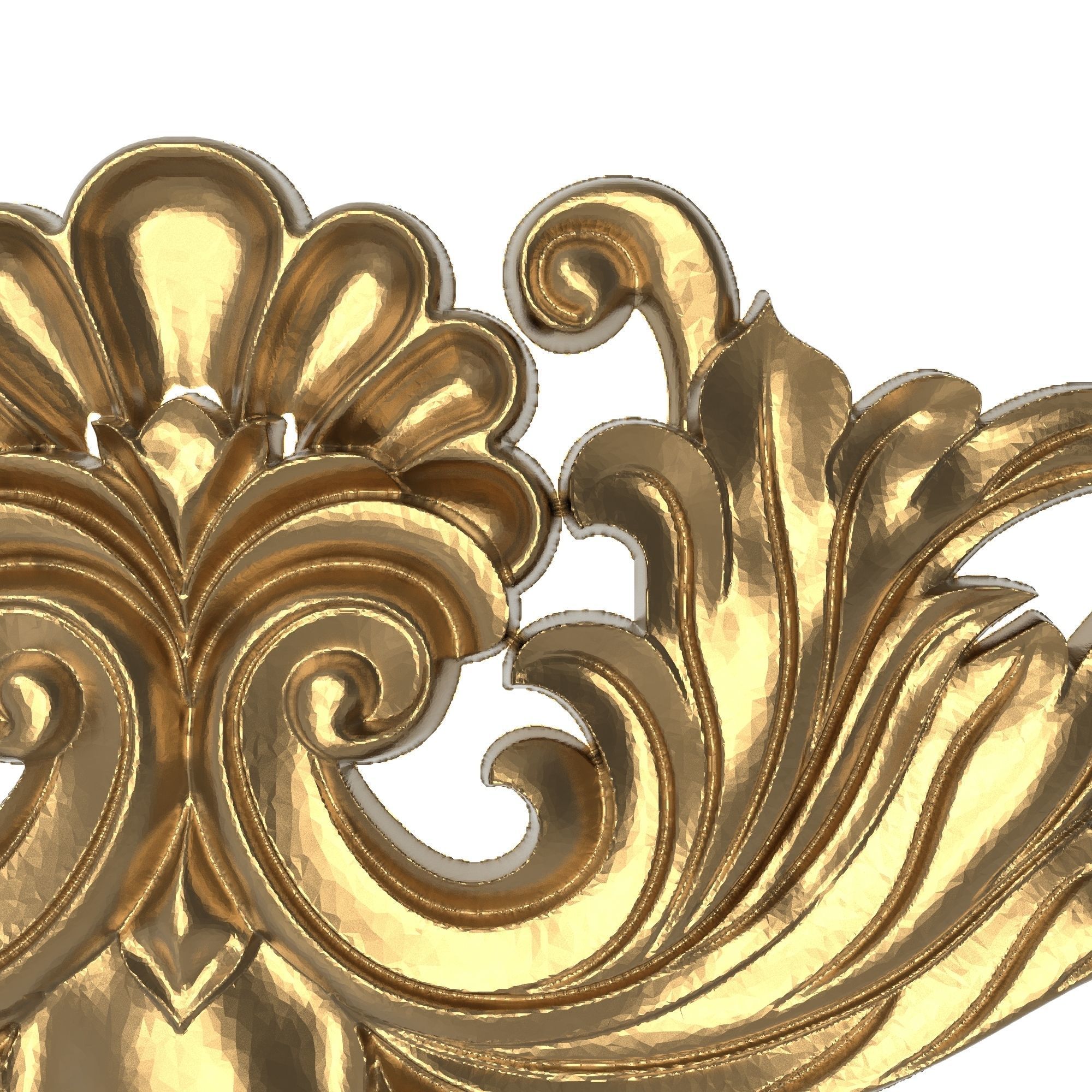 decorative pattern ready for 3D printing 3D model_2