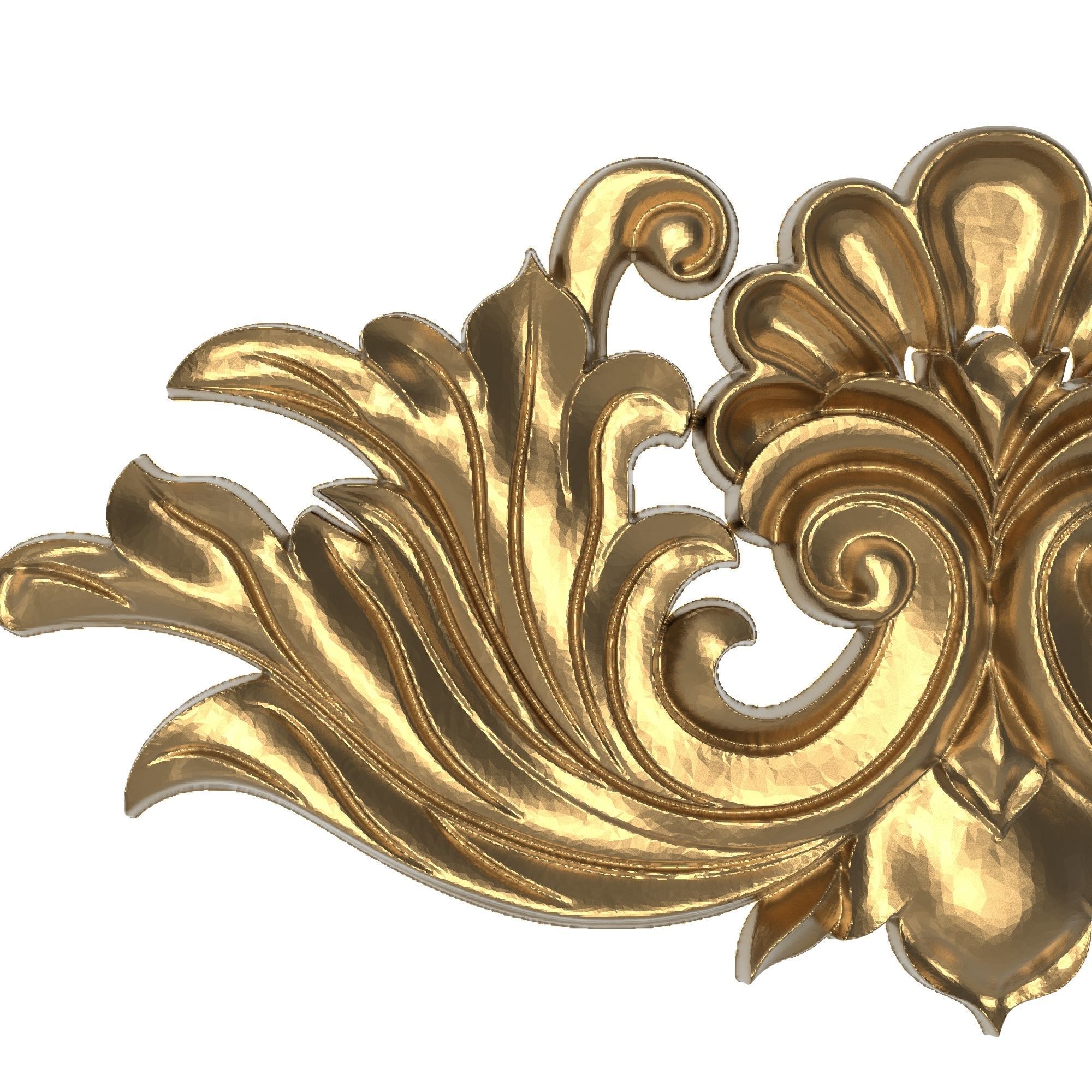 decorative pattern ready for 3D printing 3D model_1