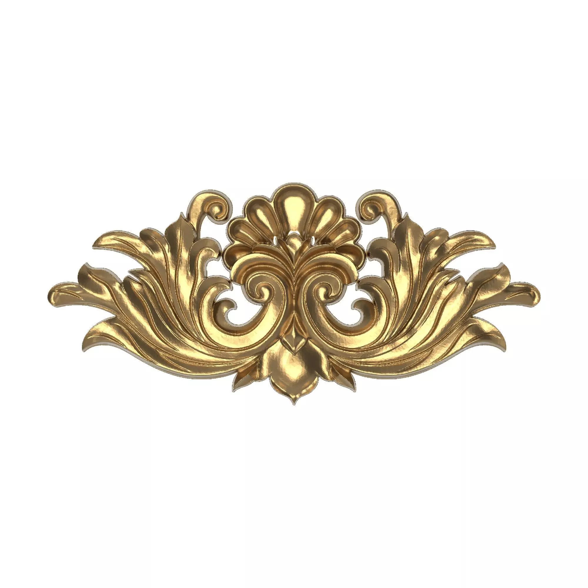 decorative pattern ready for 3D printing 3D model_0