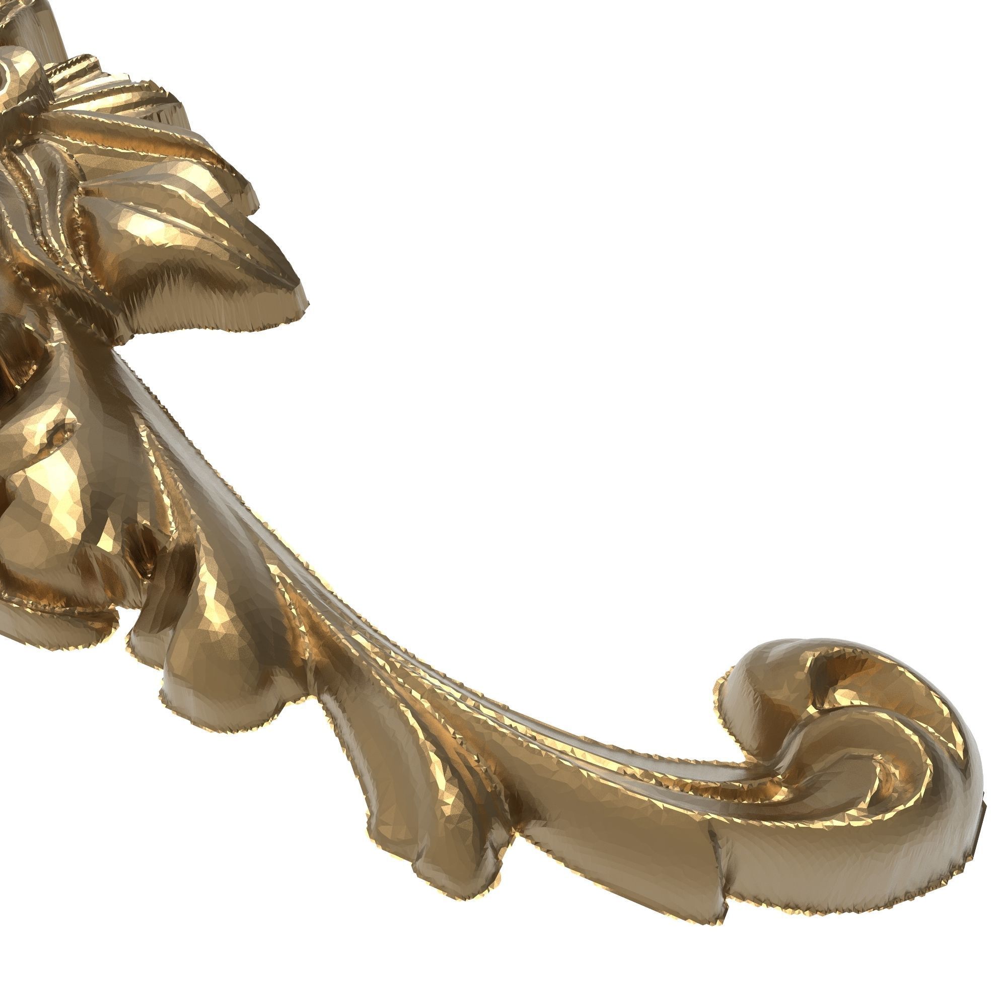 decorative pattern ready for 3D printing 3D model_3