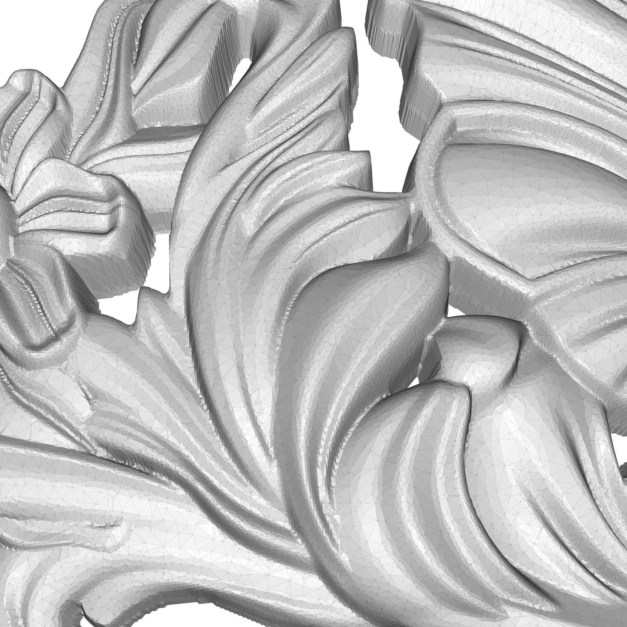 decorative pattern ready for 3D printing 3D model_8
