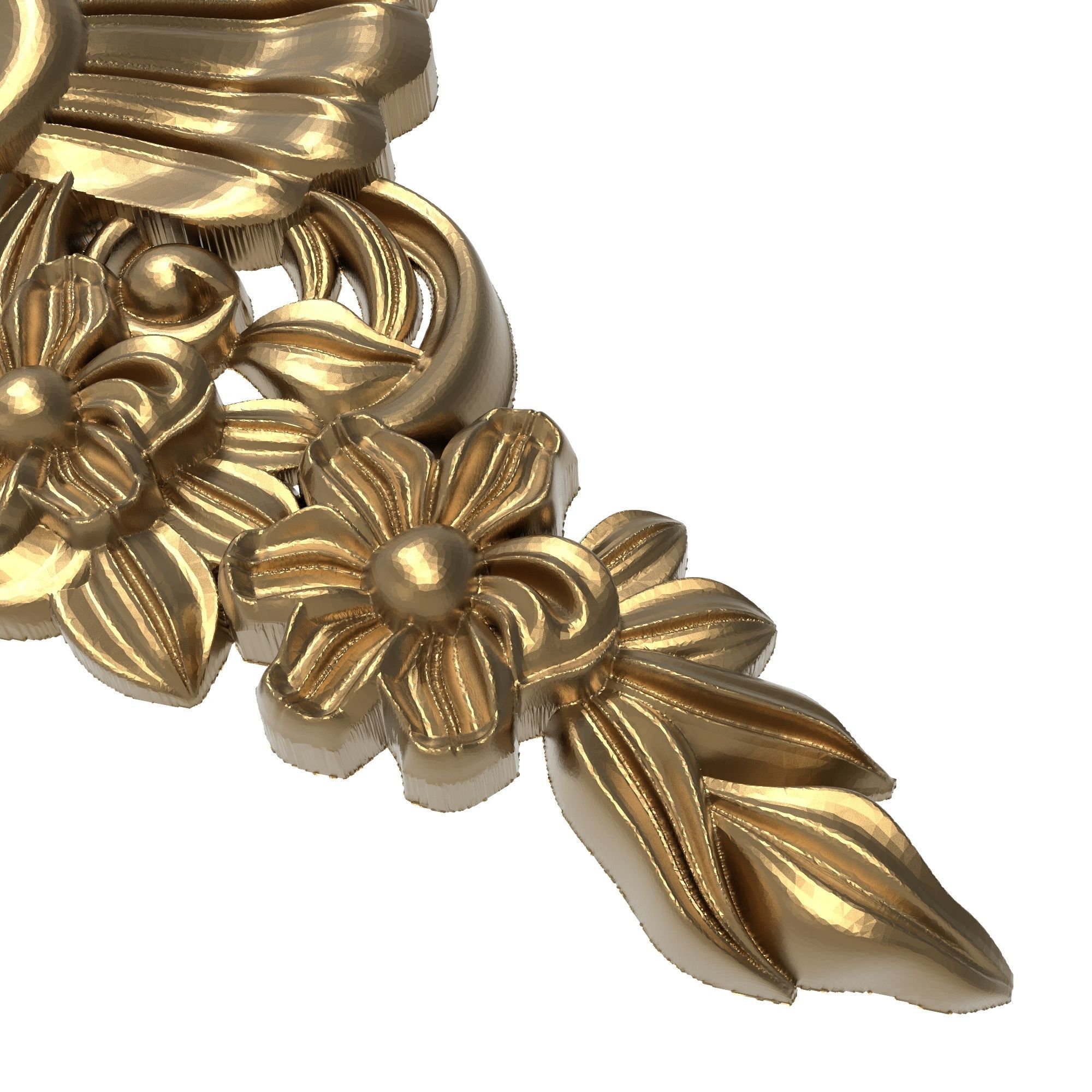 decorative pattern ready for 3D printing 3D model_3