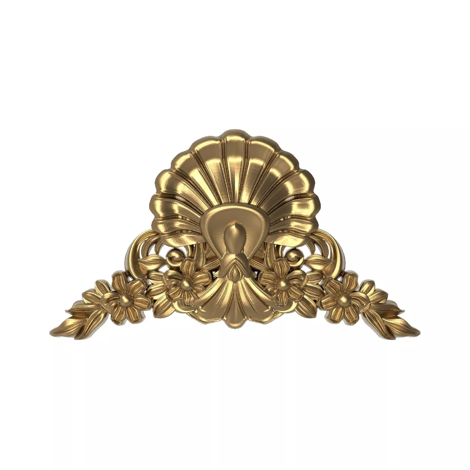 decorative pattern ready for 3D printing 3D model_0