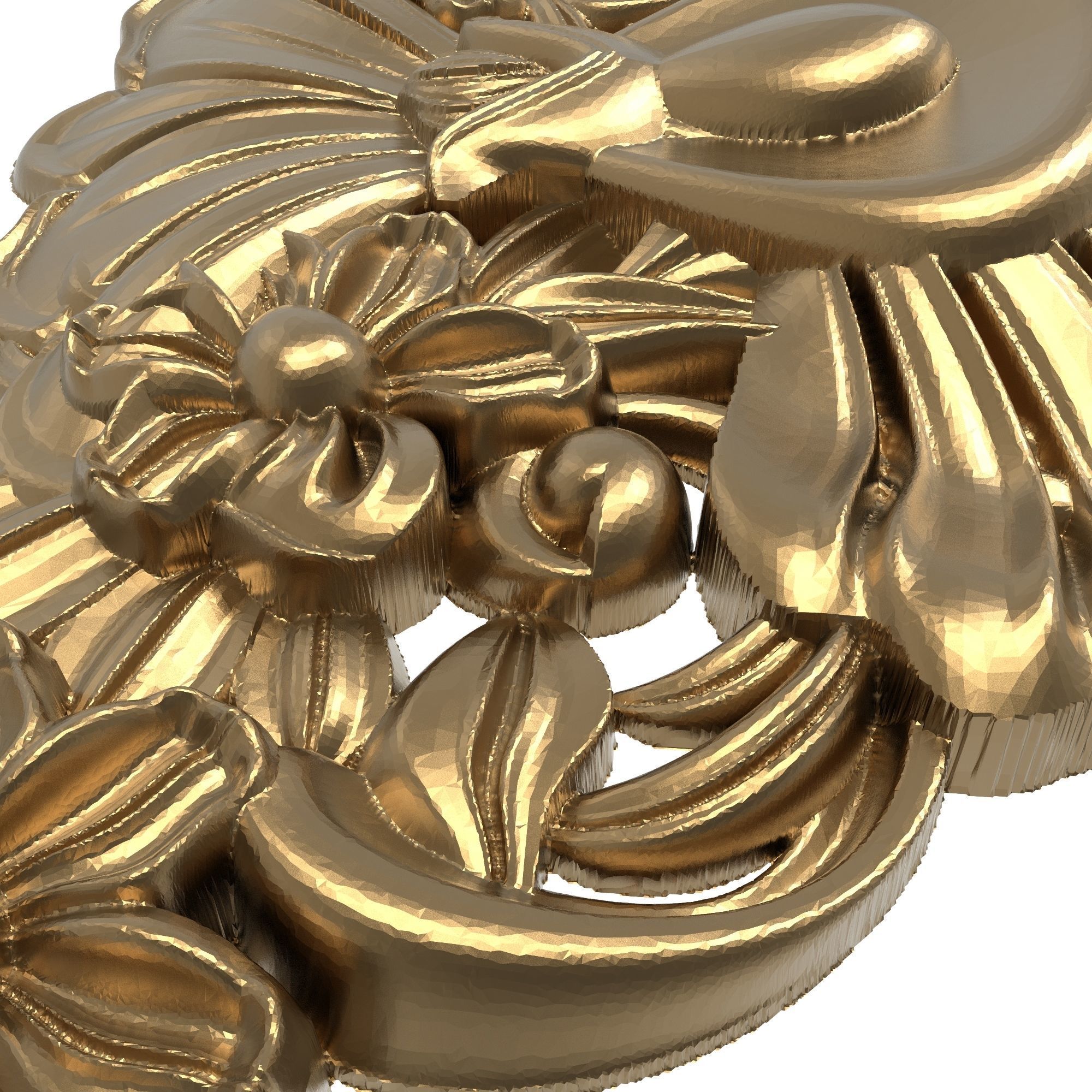 decorative pattern ready for 3D printing 3D model_7