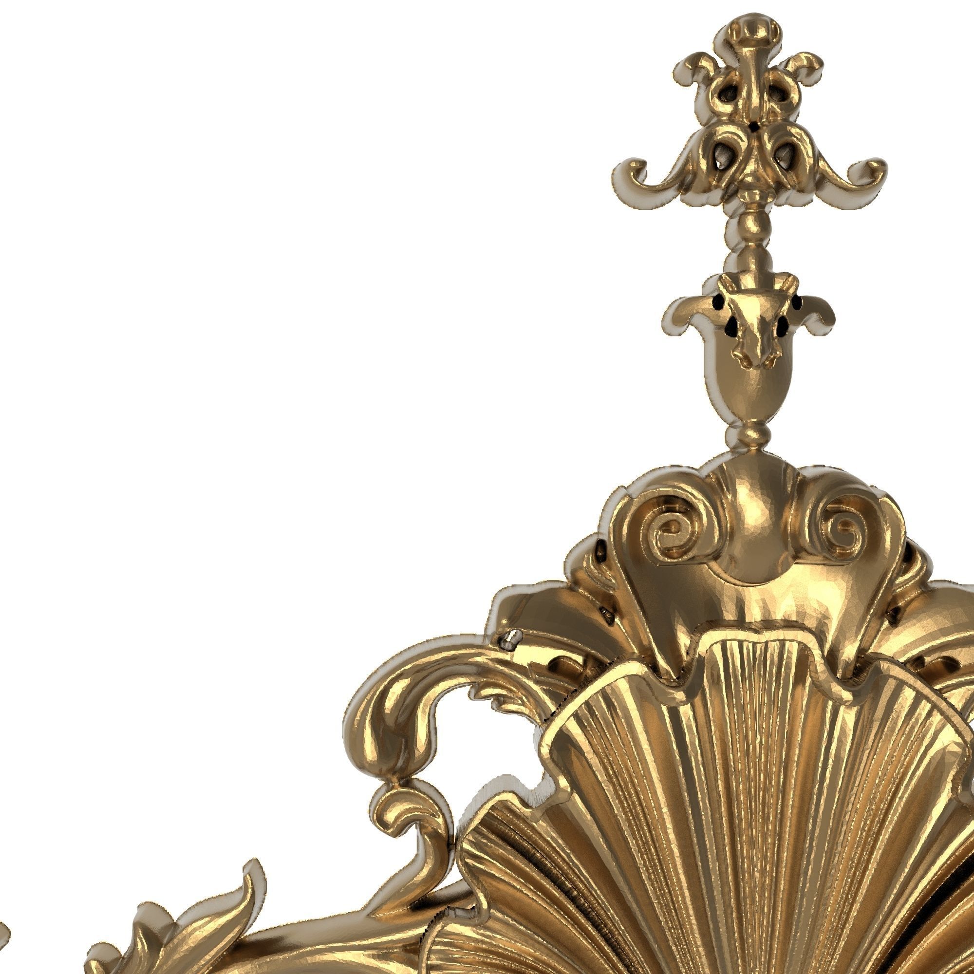 decorative pattern ready for 3D printing 3D model_1