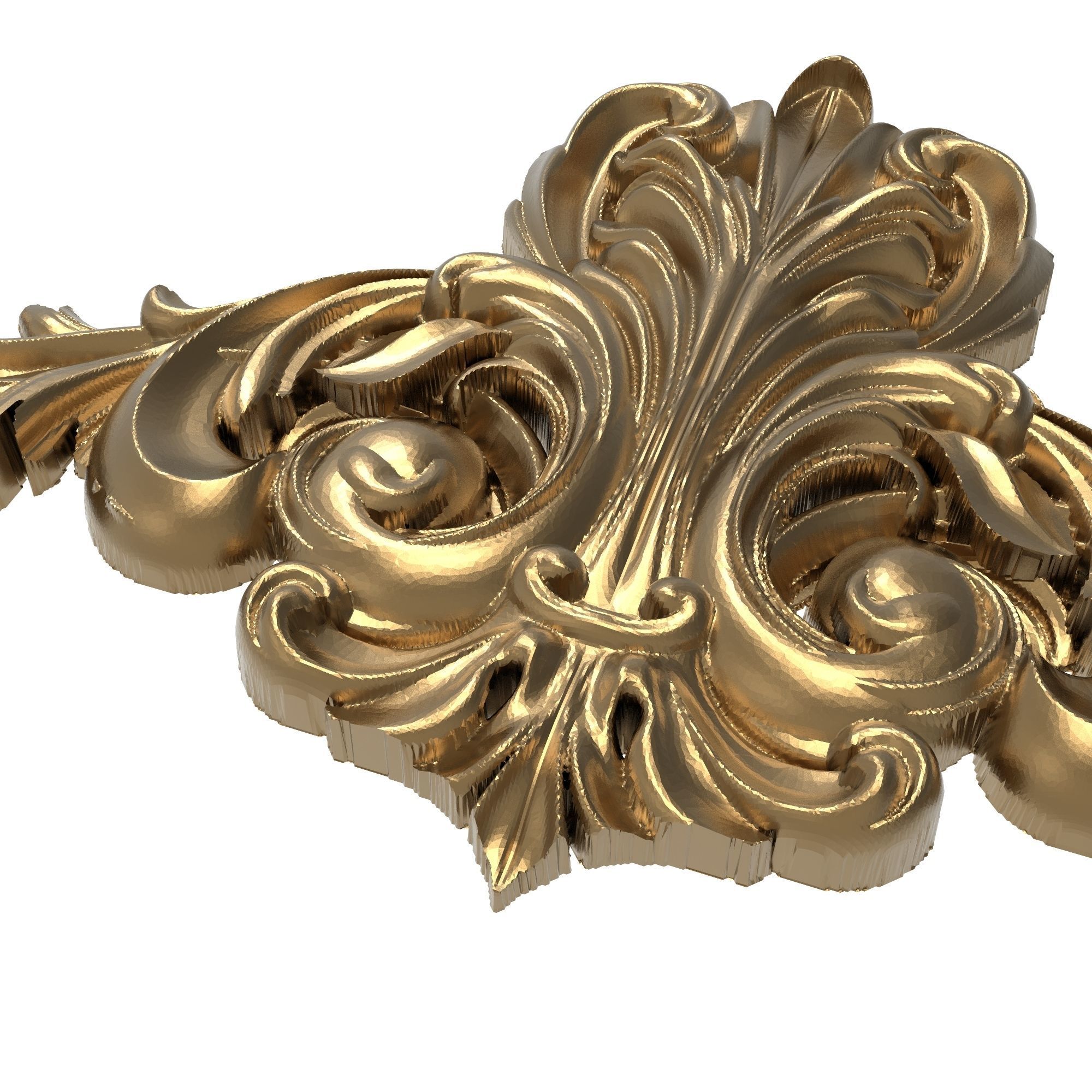 decorative pattern ready for 3D printing 3D model_2