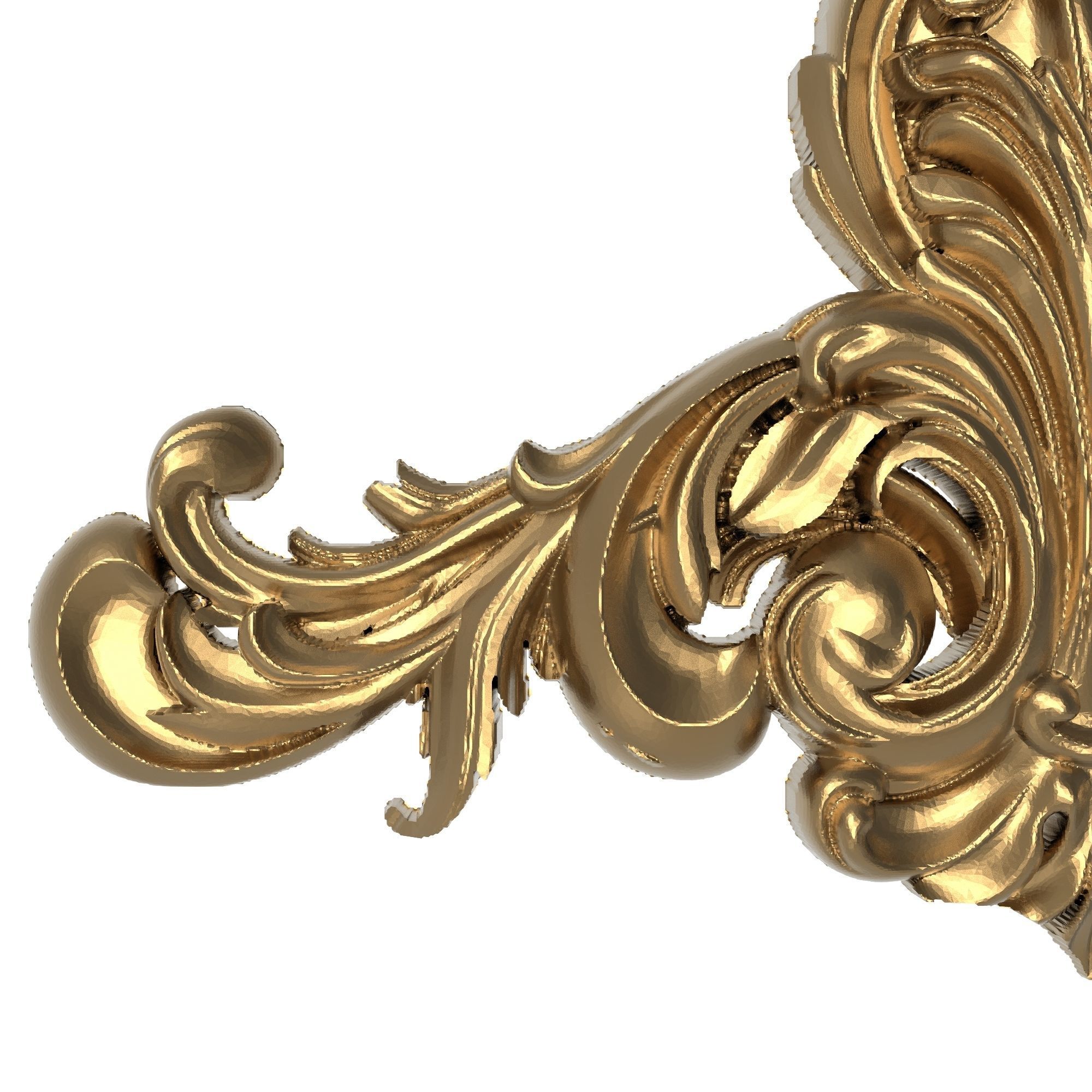 decorative pattern ready for 3D printing 3D model_1