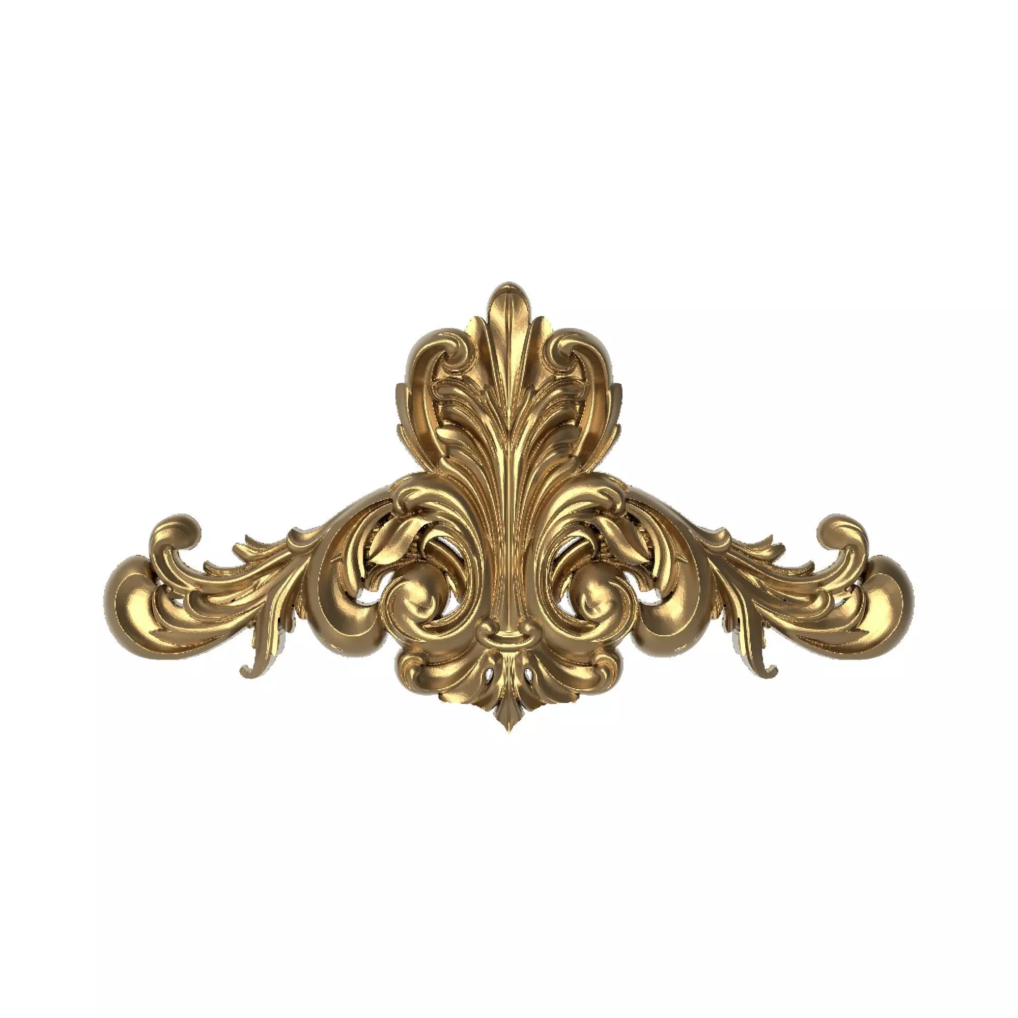 decorative pattern ready for 3D printing 3D model_0