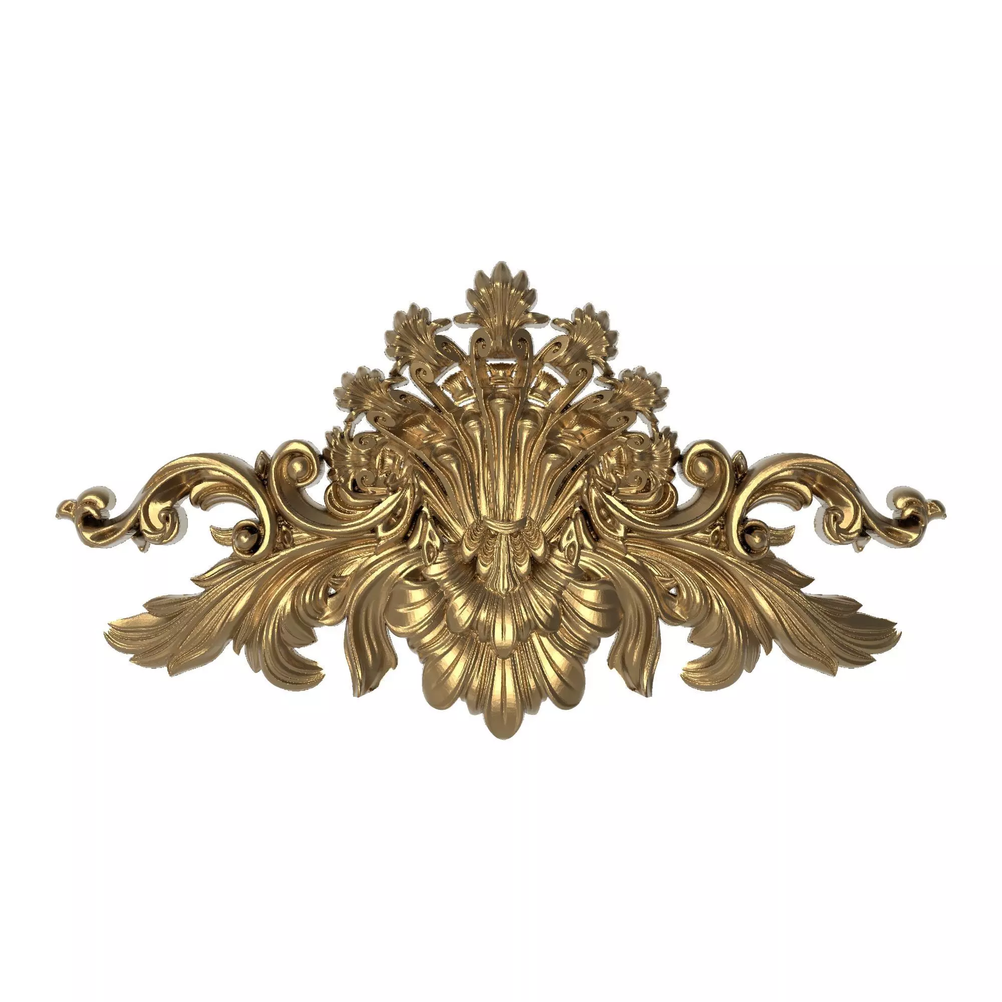 decorative pattern ready for 3D printing 3D model_0