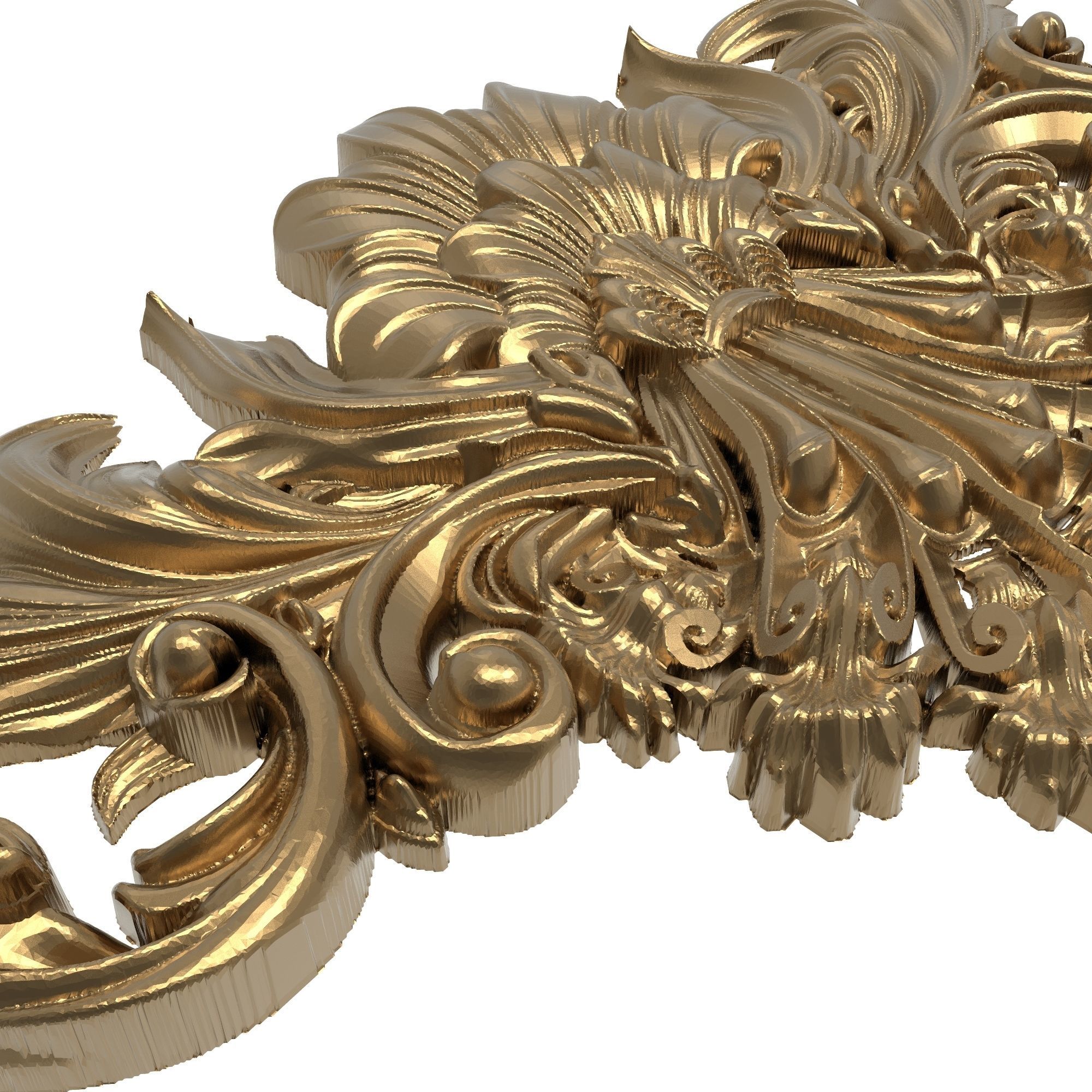 decorative pattern ready for 3D printing 3D model_5