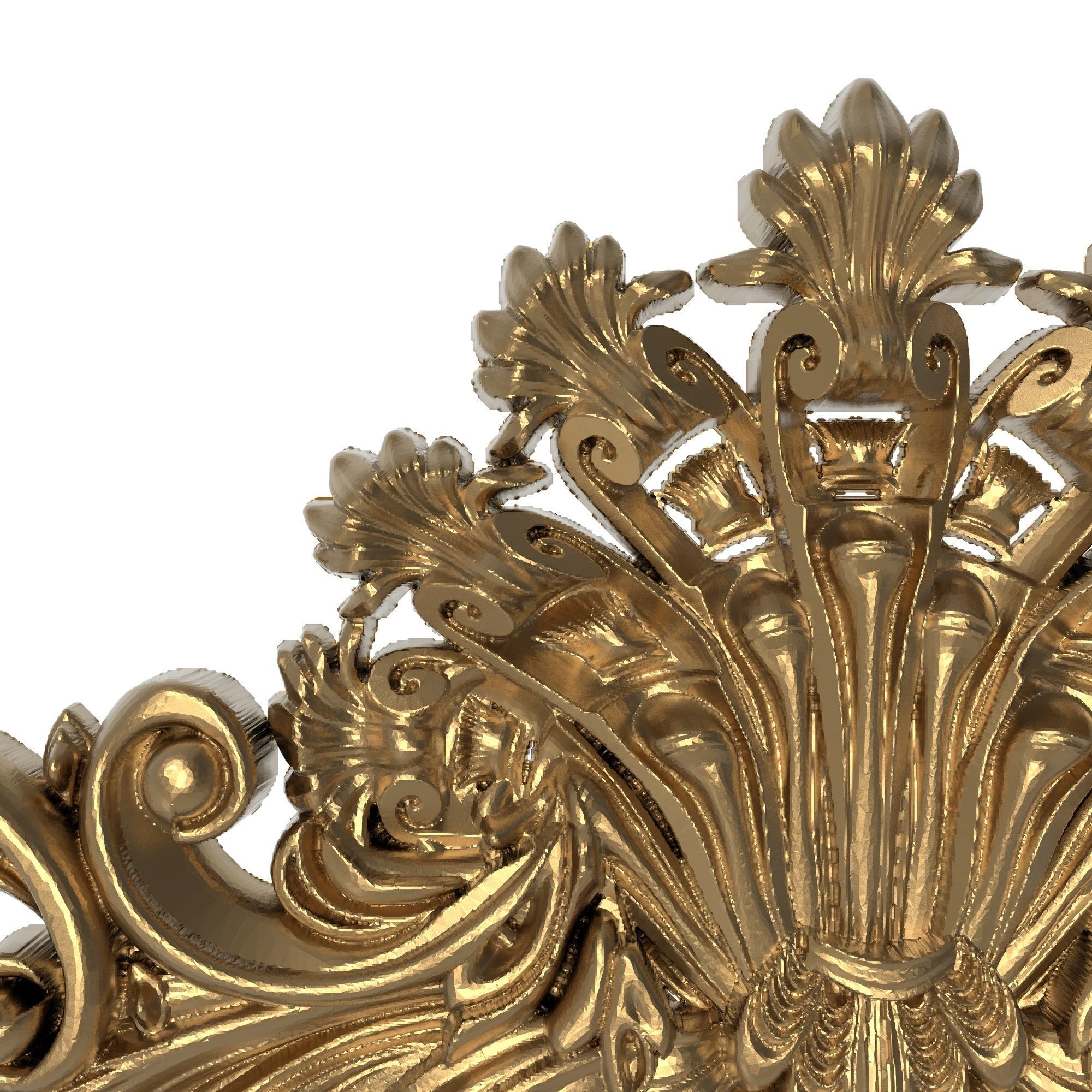 decorative pattern ready for 3D printing 3D model_1