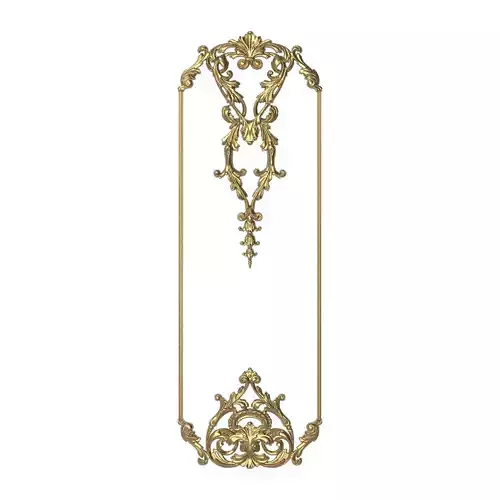 decorative pattern ready for 3D printing