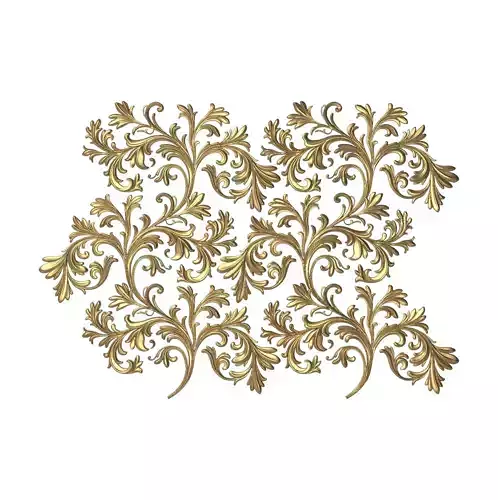 decorative pattern ready for 3D printing