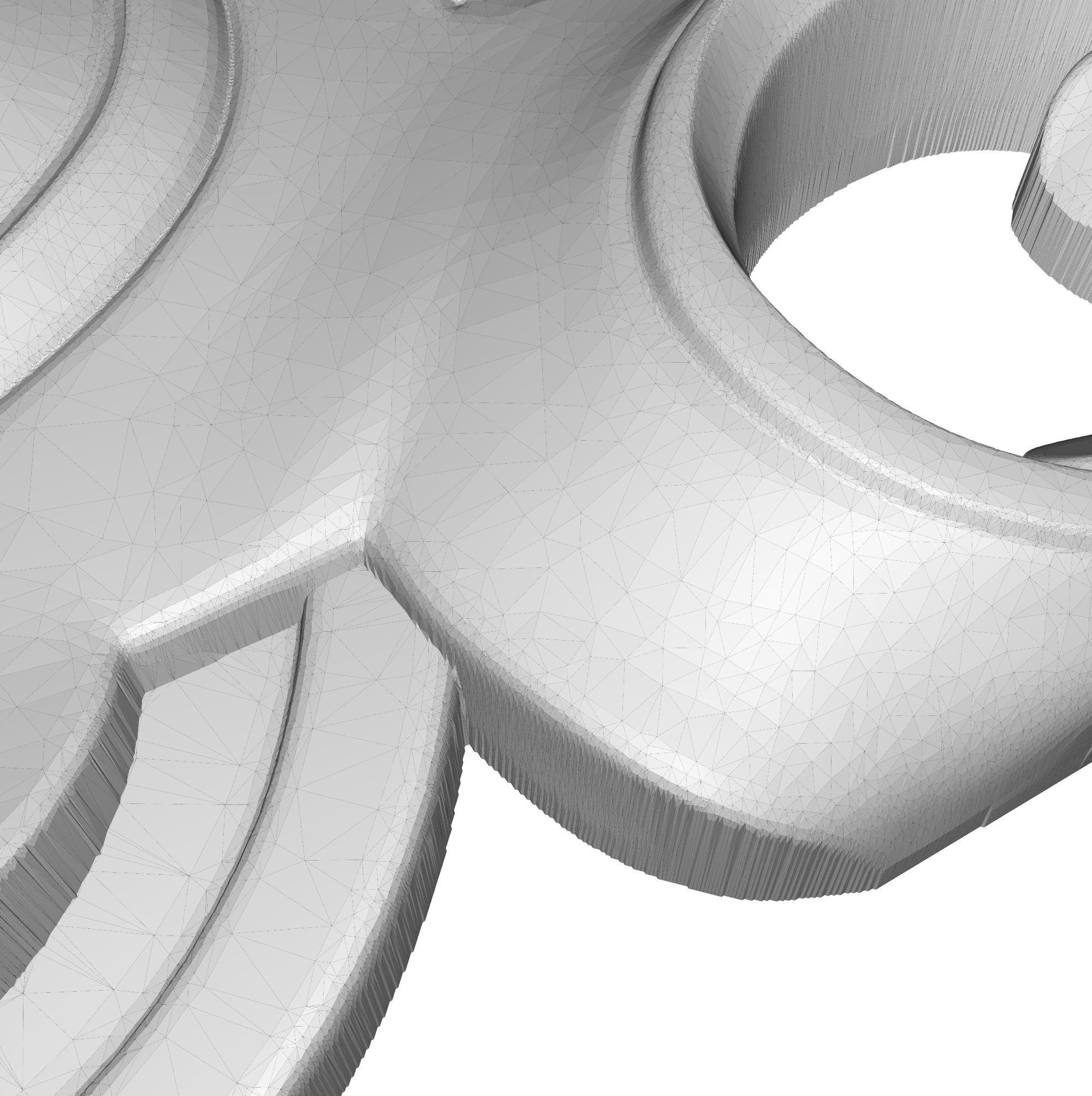 decorative pattern ready for 3D printing 3D model_7