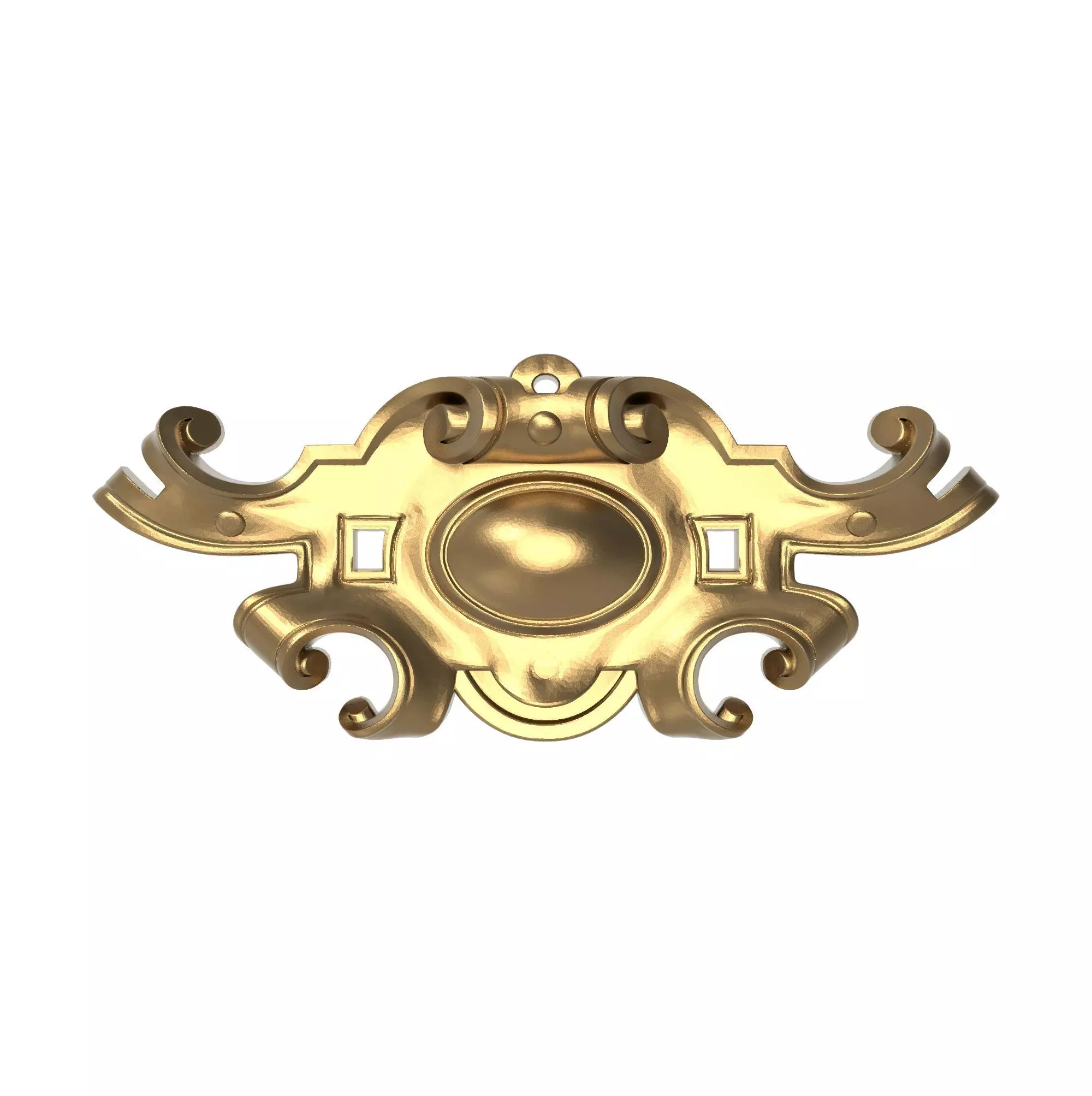 decorative pattern ready for 3D printing 3D model_0