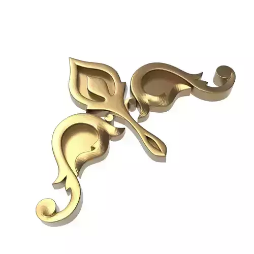 decorative pattern ready for 3D printing