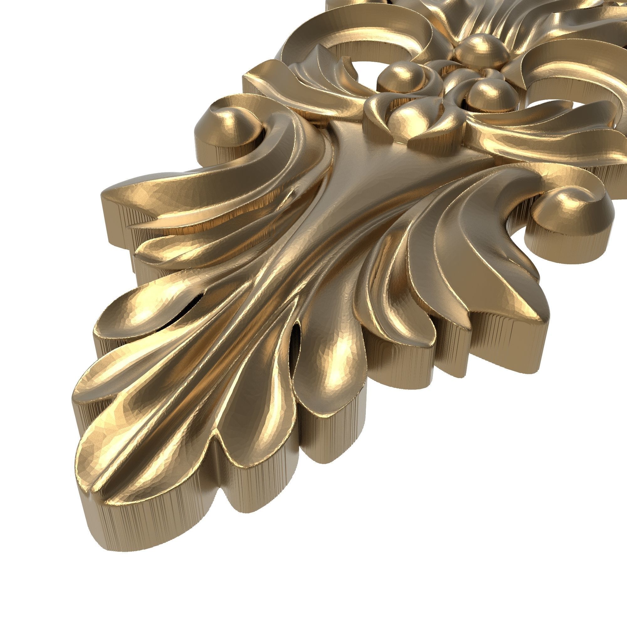 decorative pattern ready for 3D printing 3D model_3