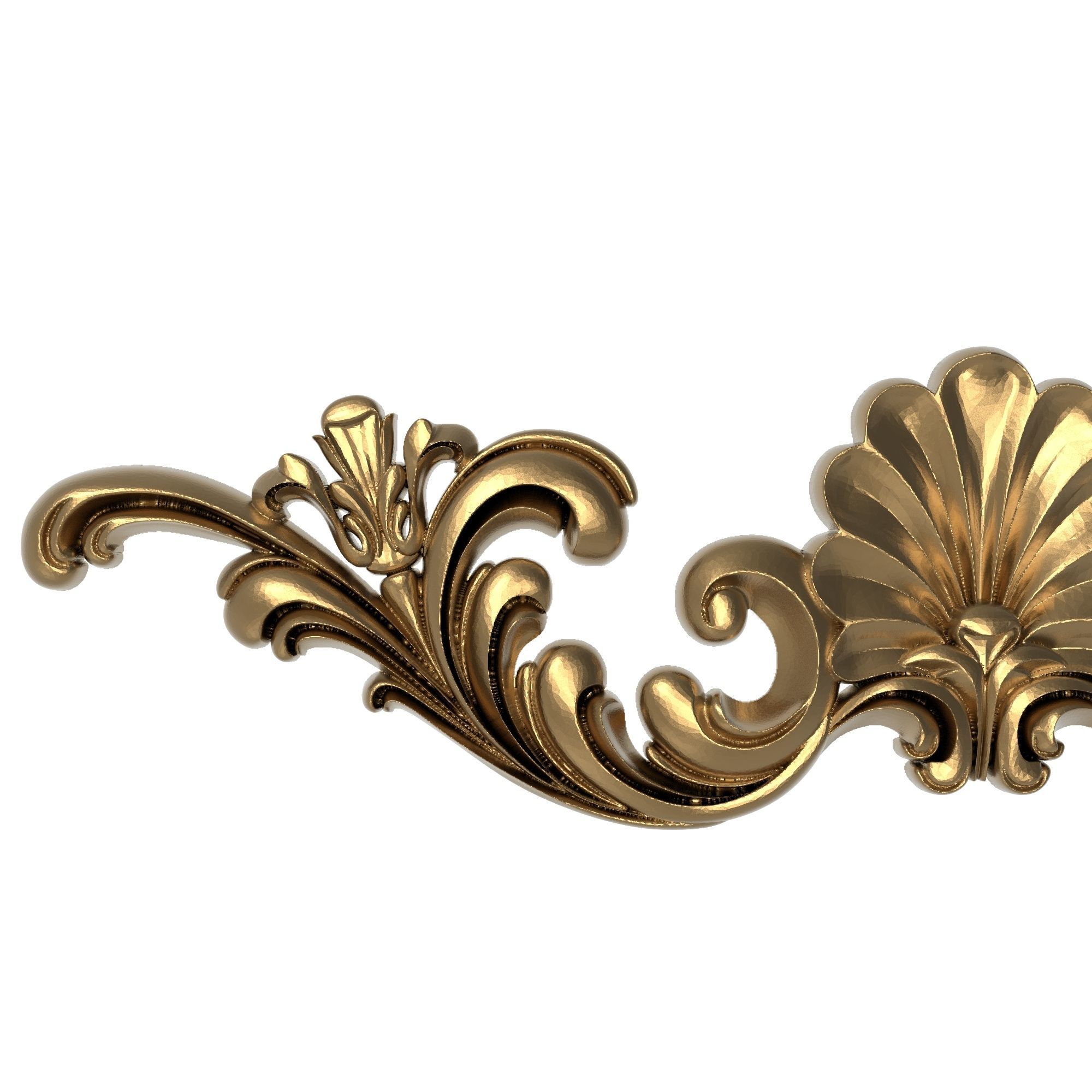 decorative pattern ready for 3D printing 3D model_1