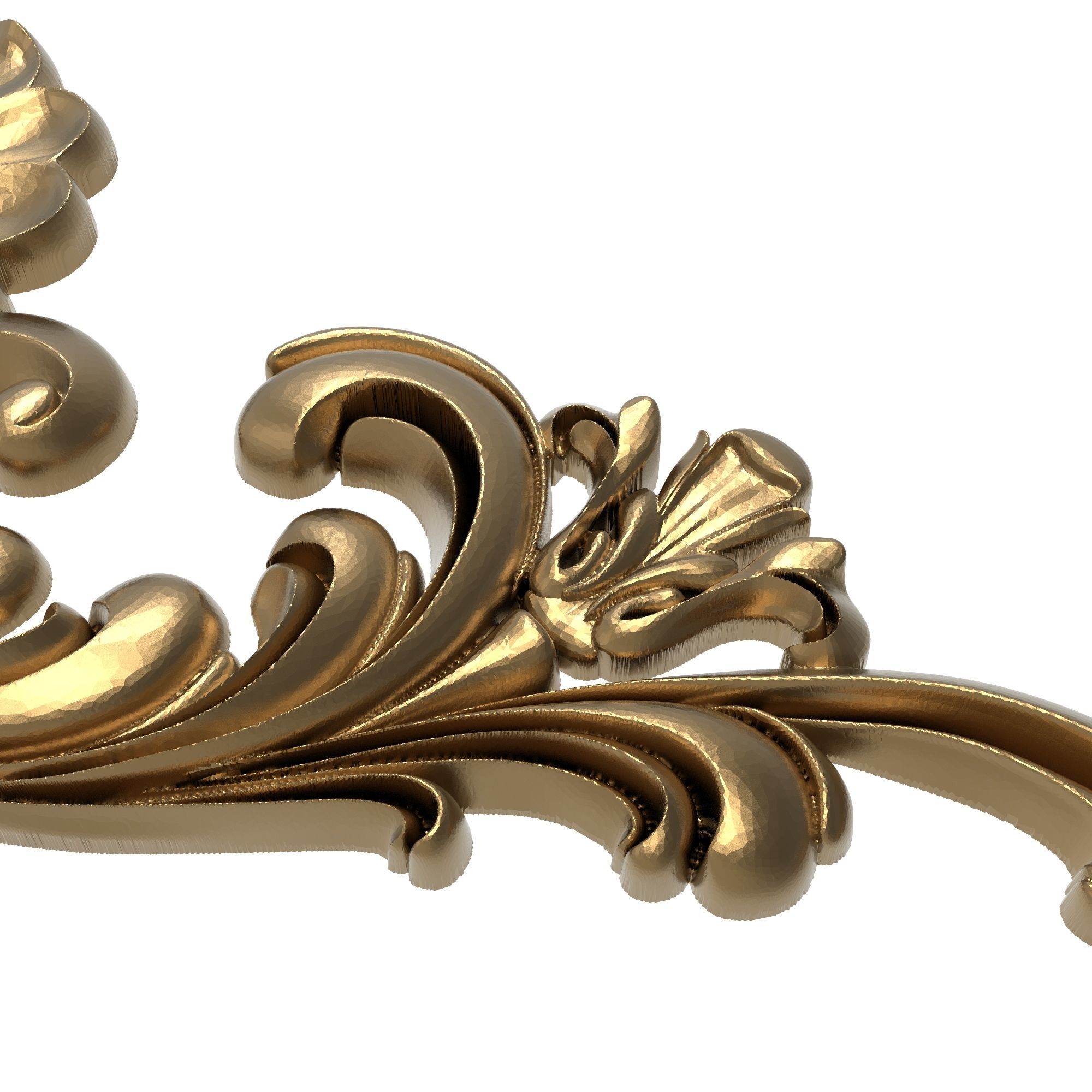 decorative pattern ready for 3D printing 3D model_3