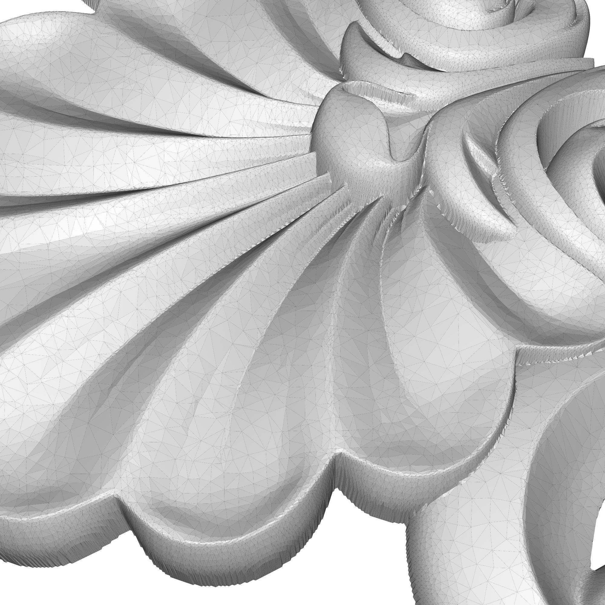 decorative pattern ready for 3D printing 3D model_5